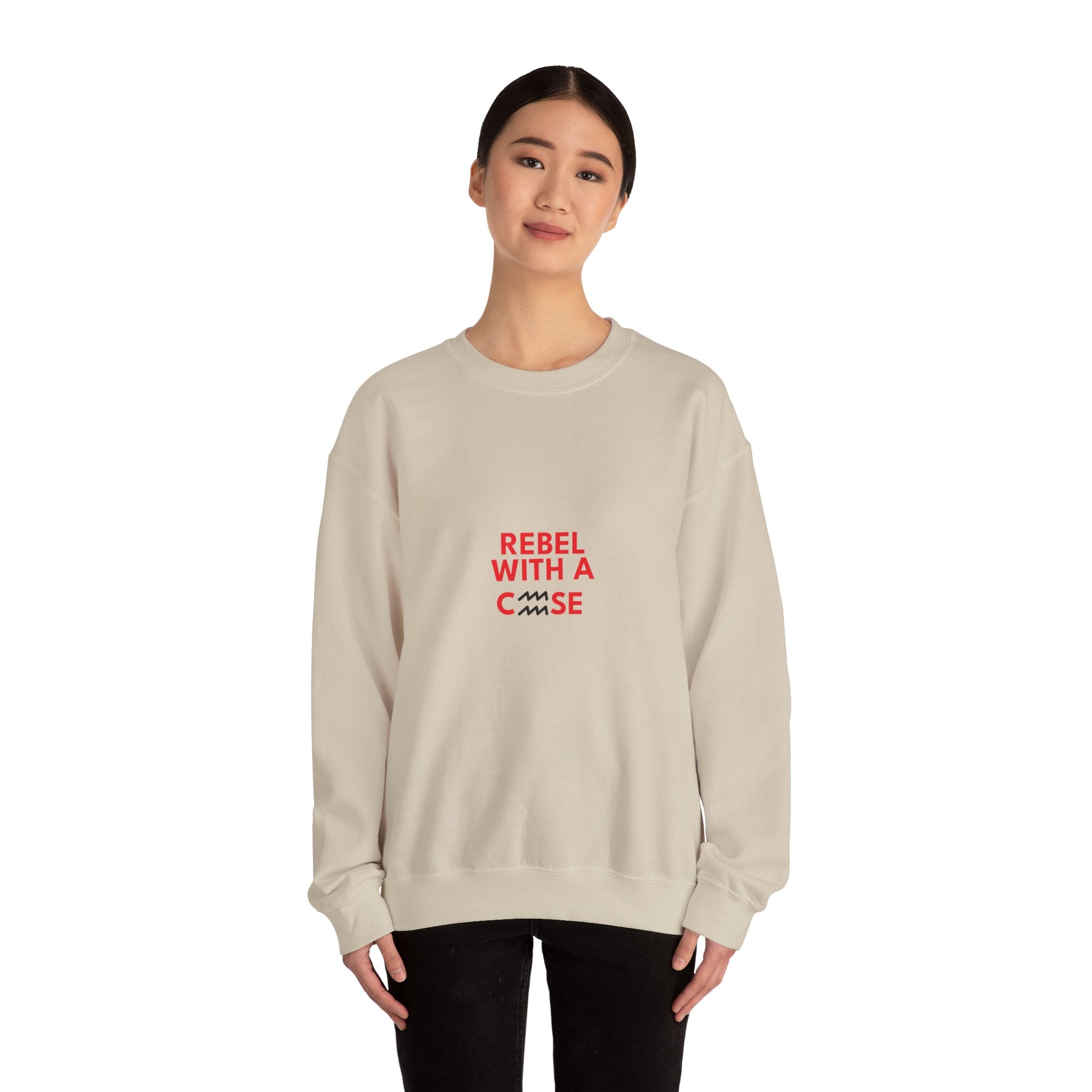 Rebel With a Cause – Aquarius Birthday Unisex Sweatshirt