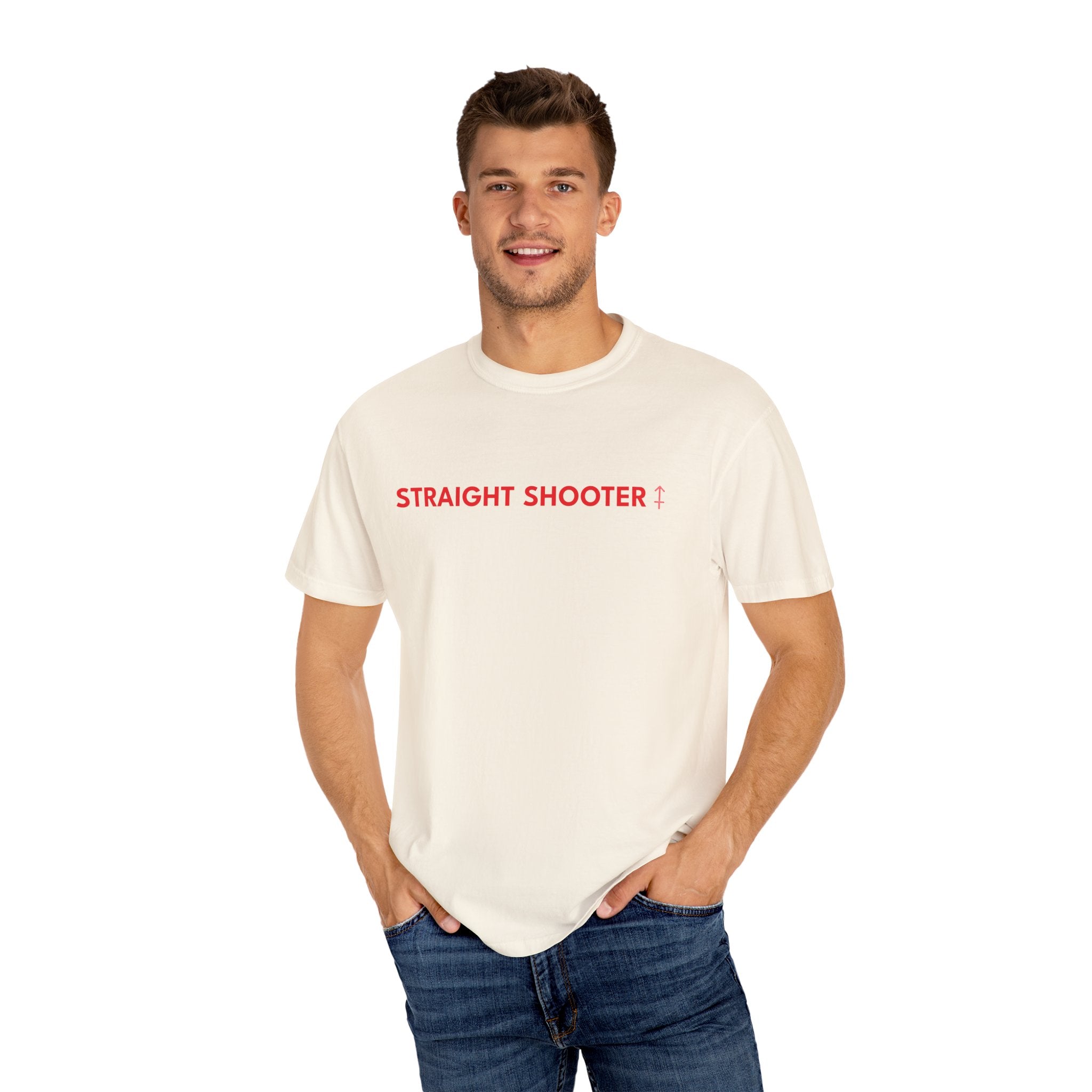 Straight Shooter – Sagittarius Birthday Unisex T-Shirt