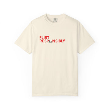 Flirt Responsibly – Libra Birthday Unisex T-Shirt