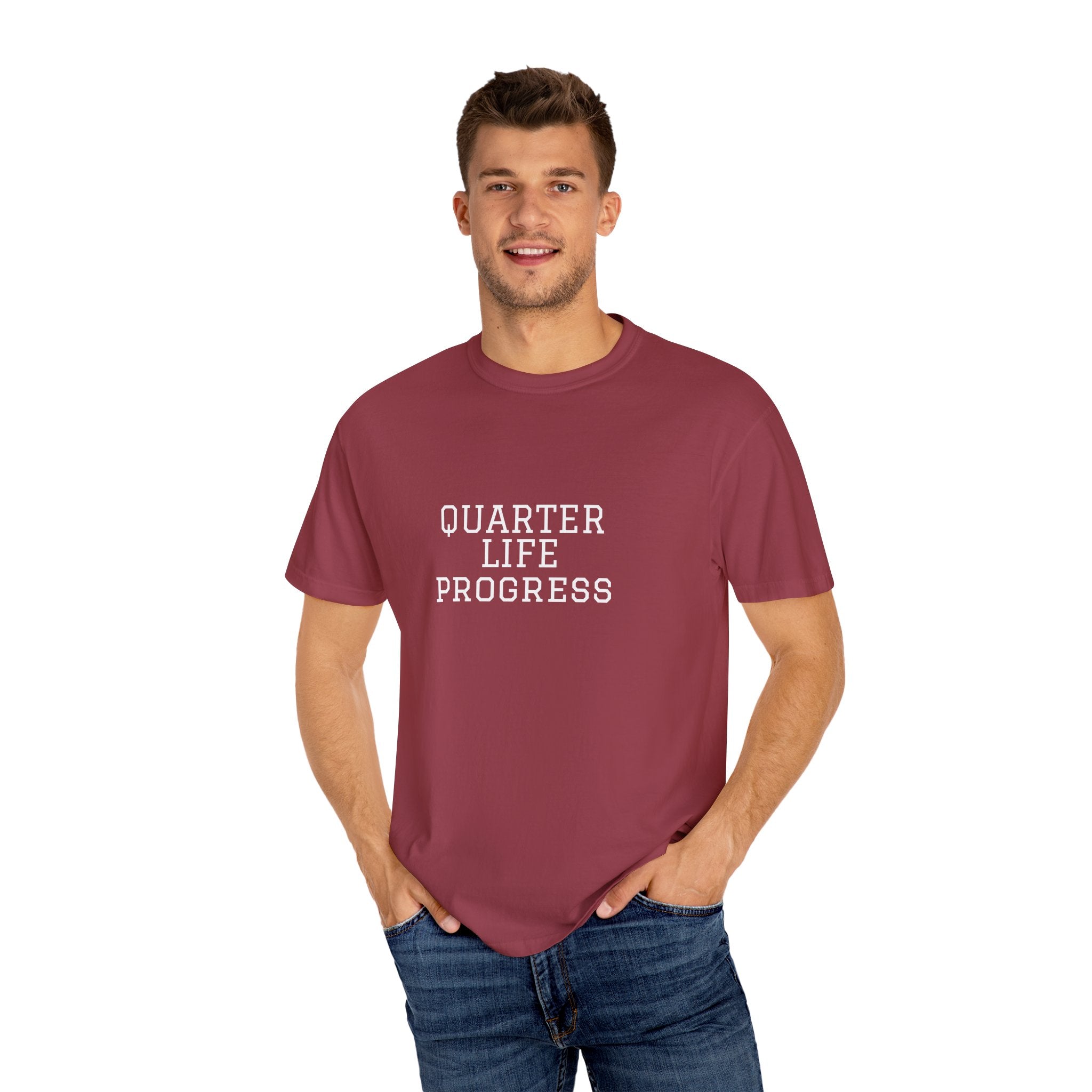 Quarter Life Progress – 25th Birthday Unisex T-Shirt