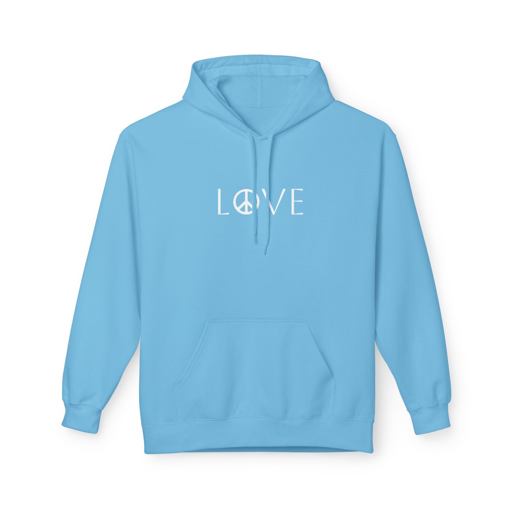 LOVE (Peace Edition) Unisex Hoodie – WordsWorn