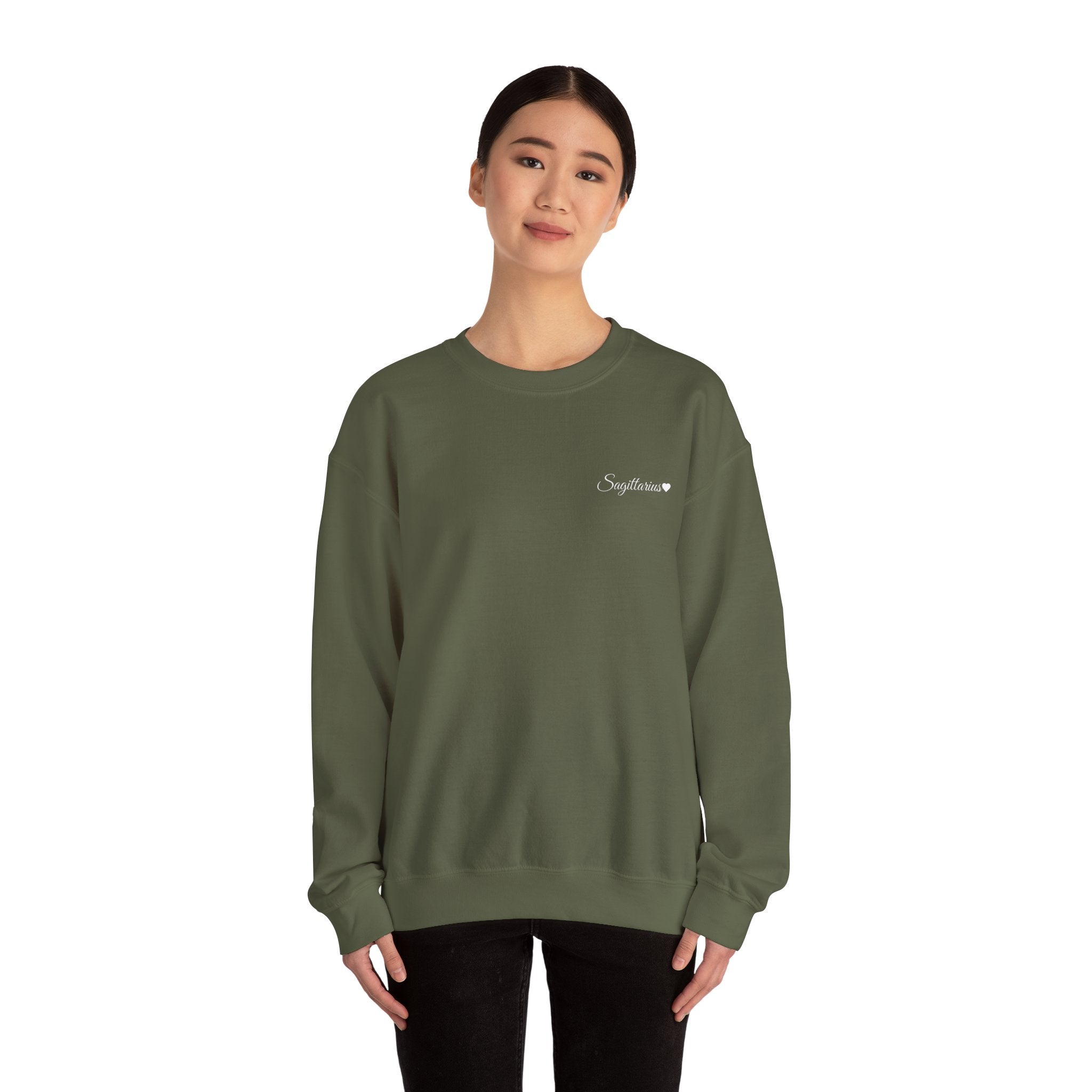 Sagittarius Heart Crewneck Sweatshirt