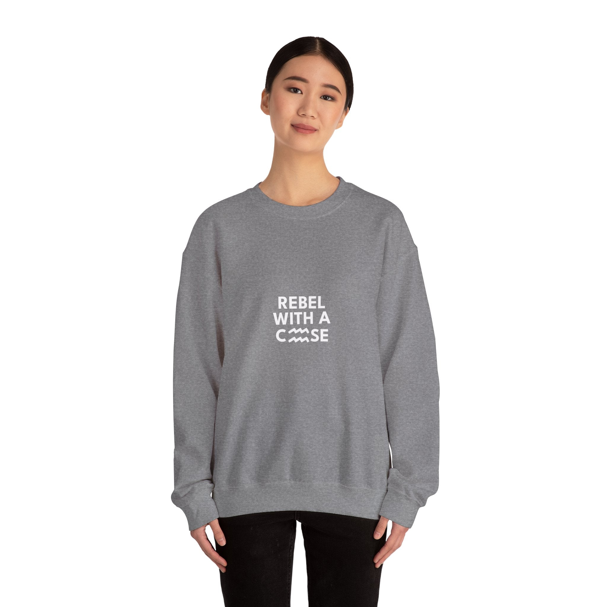 Rebel With a Cause – Aquarius Birthday Unisex Sweatshirt