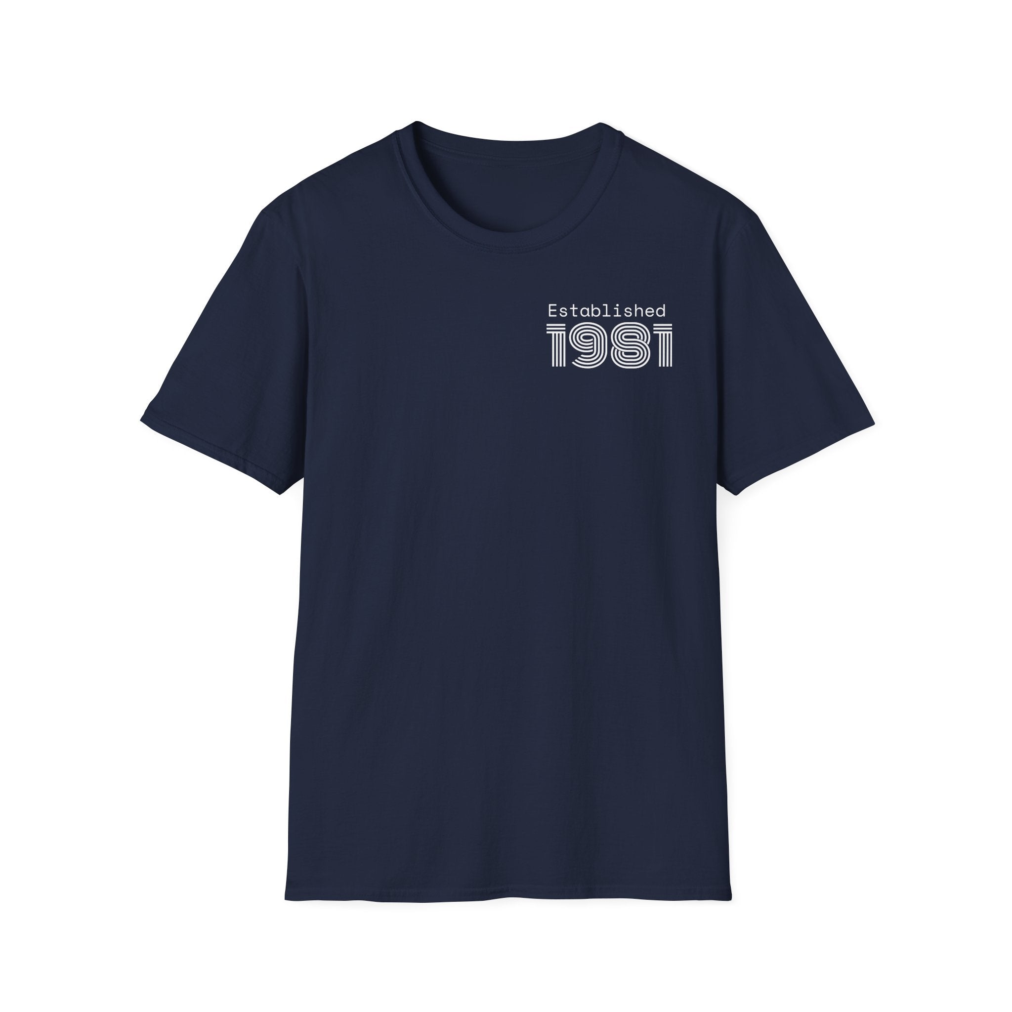 ESTABLISHED 1981 Unisex Vintage T-Shirt