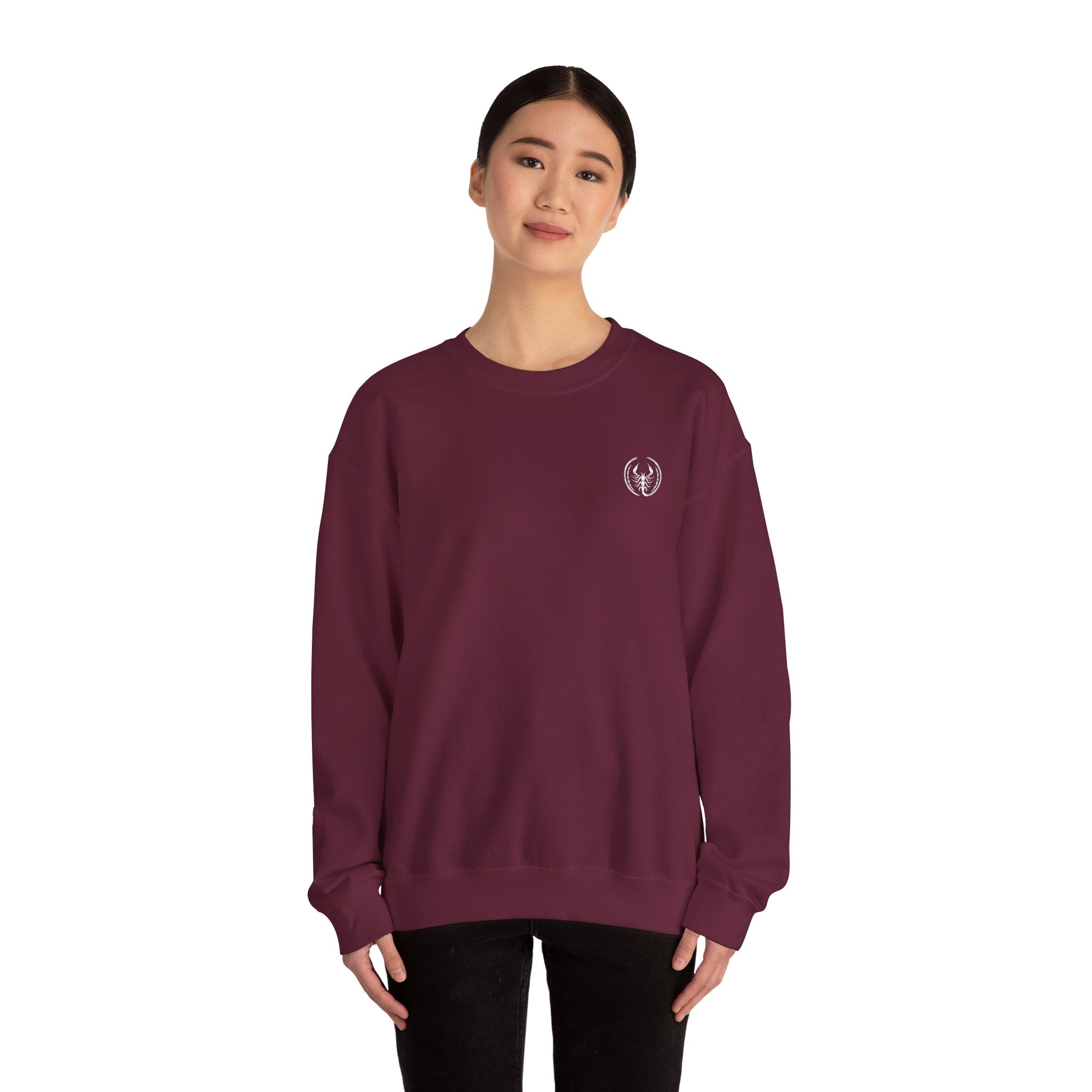 Scorpio Logo Minimalistic Unisex Sweatshirt