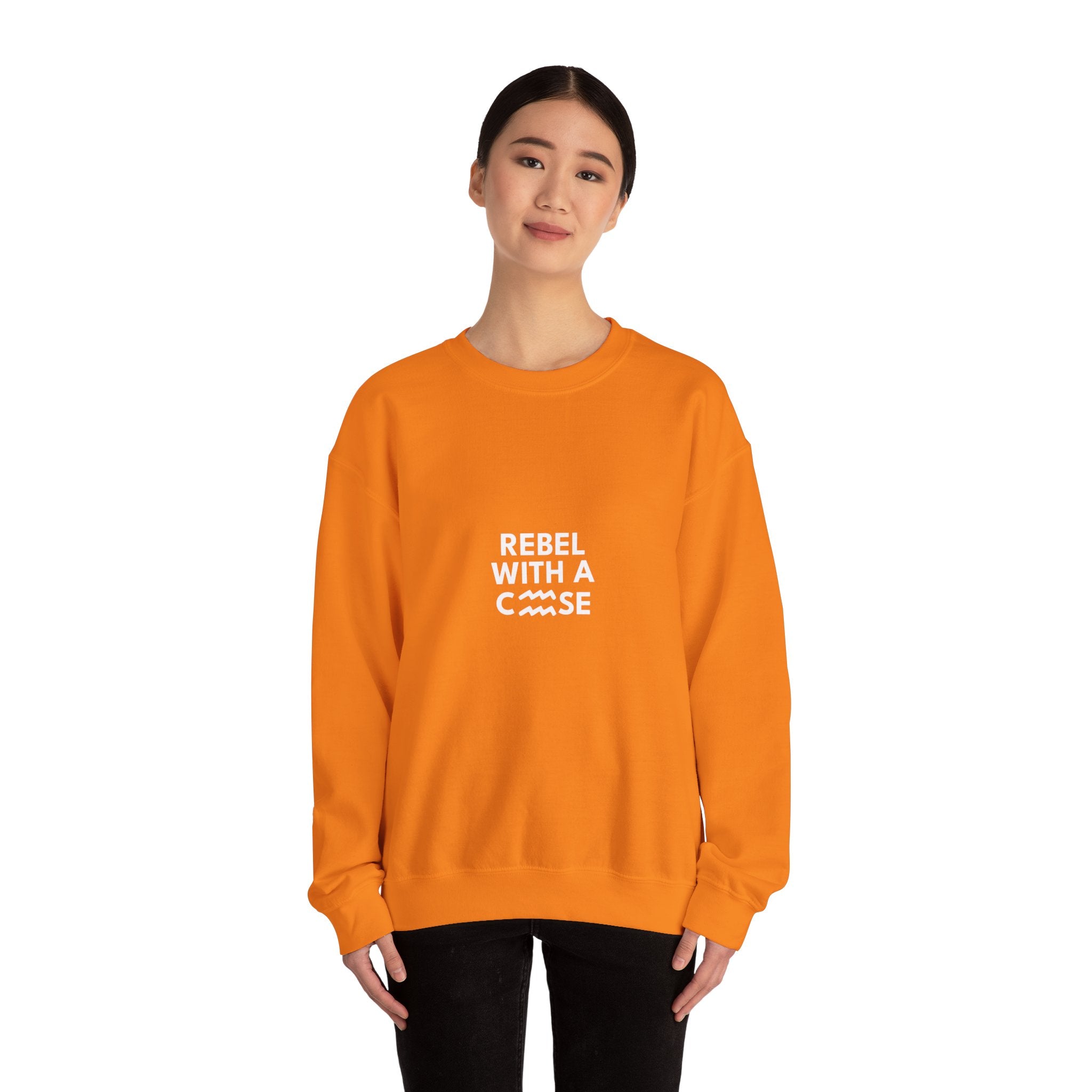 Rebel With a Cause – Aquarius Birthday Unisex Sweatshirt