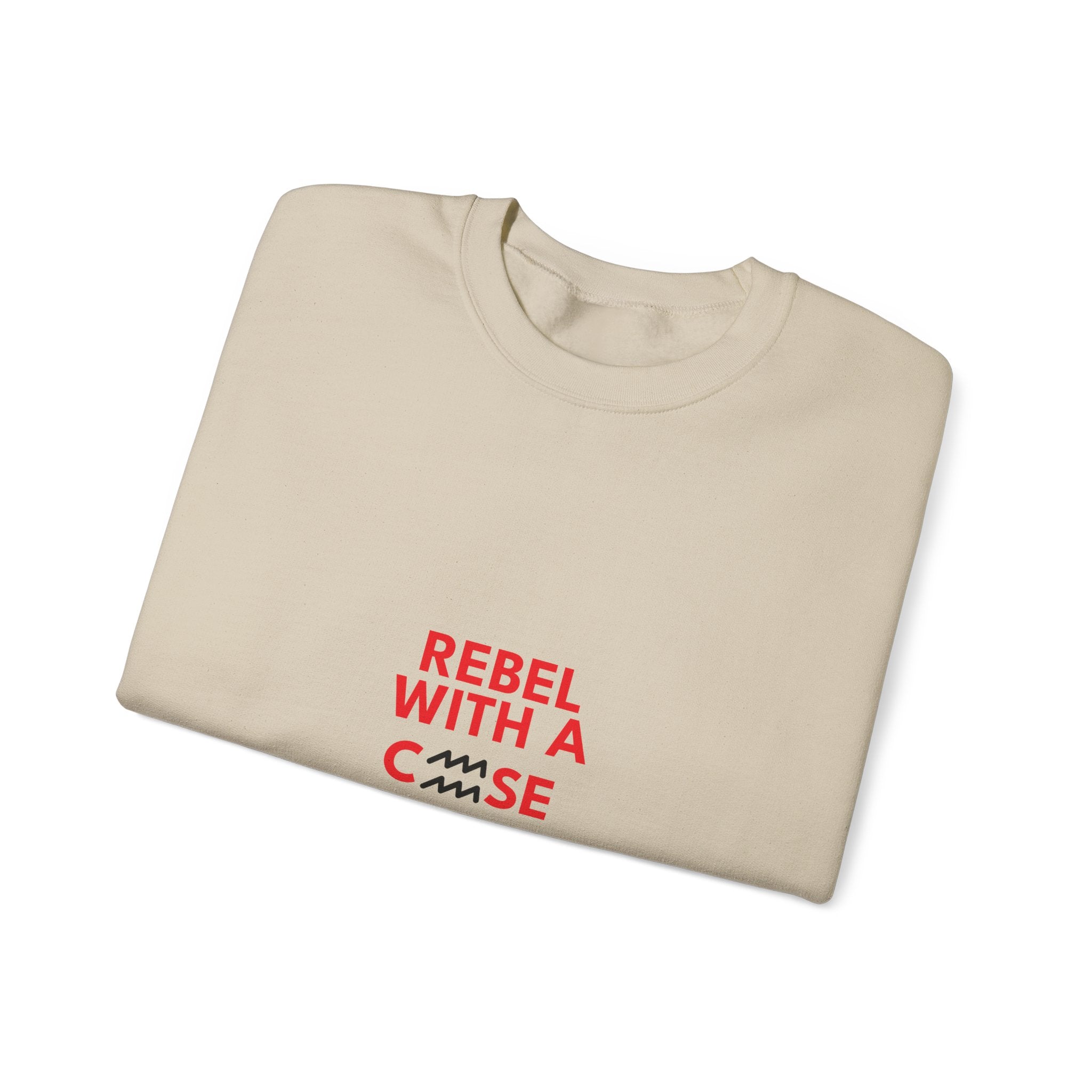 Rebel With a Cause – Aquarius Birthday Unisex Sweatshirt