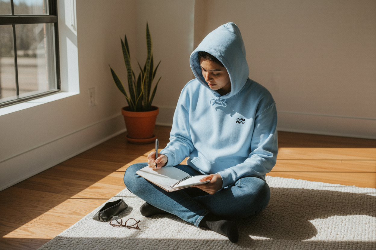 Water Waves Hoodie – Aquarius Edition