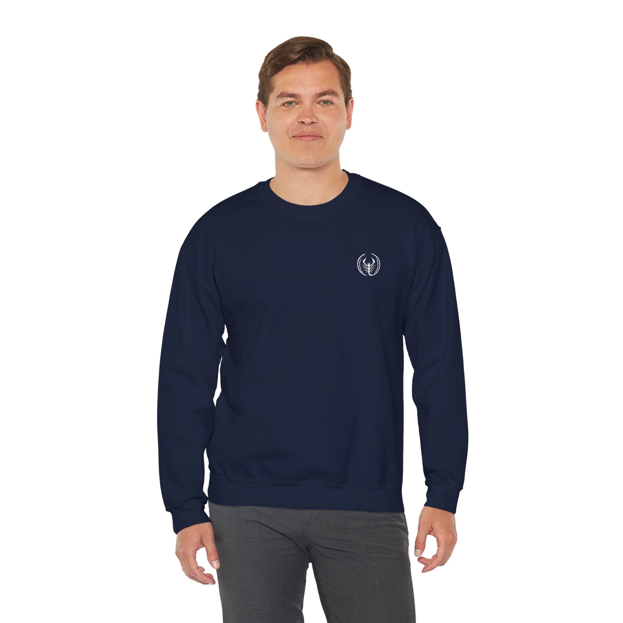 Scorpio Logo Minimalistic Unisex Sweatshirt