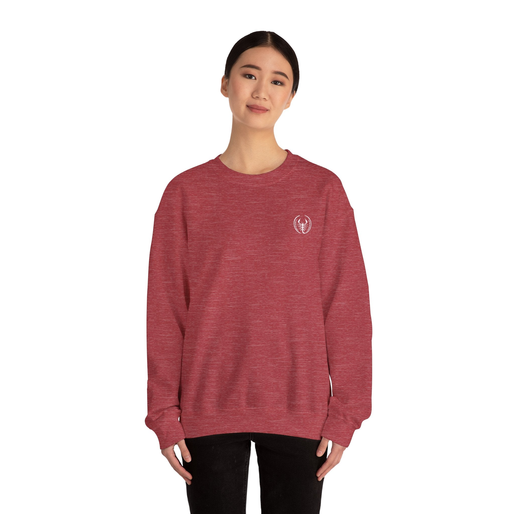 Scorpio Logo Minimalistic Unisex Sweatshirt