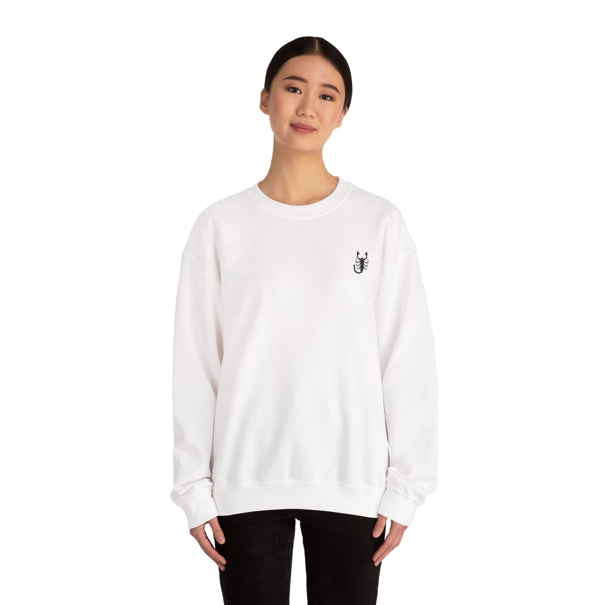 Scorpio Logo Minimalistic Unisex Sweatshirt