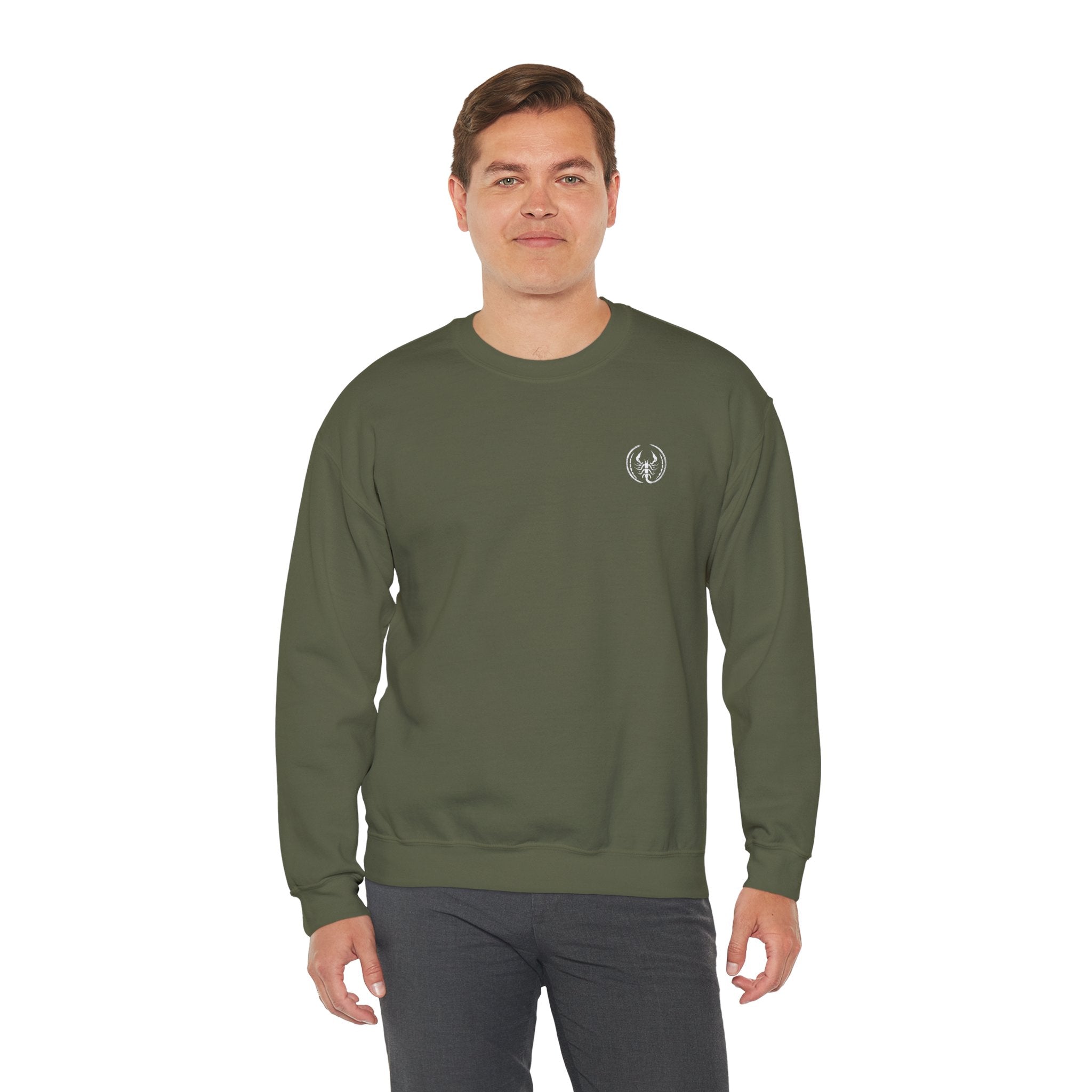 Scorpio Logo Minimalistic Unisex Sweatshirt