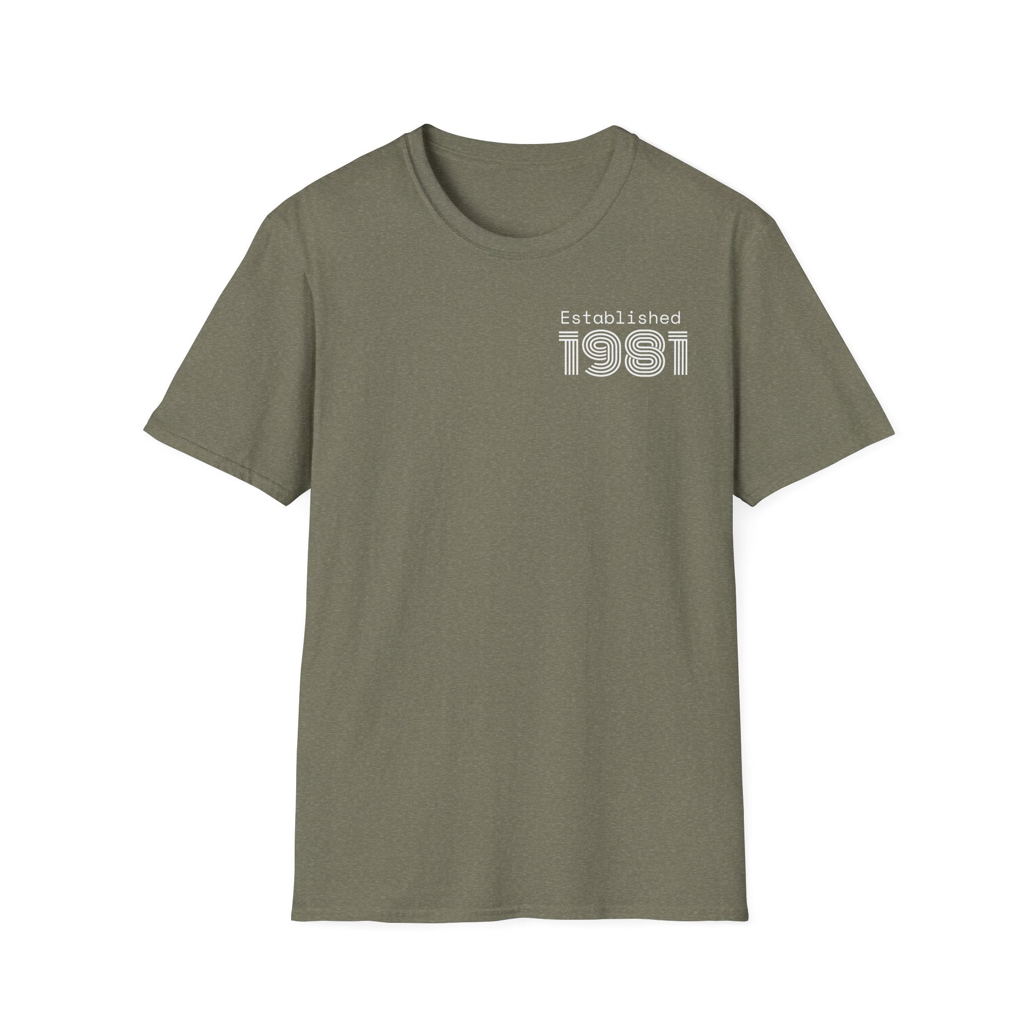 ESTABLISHED 1981 Unisex Vintage T-Shirt