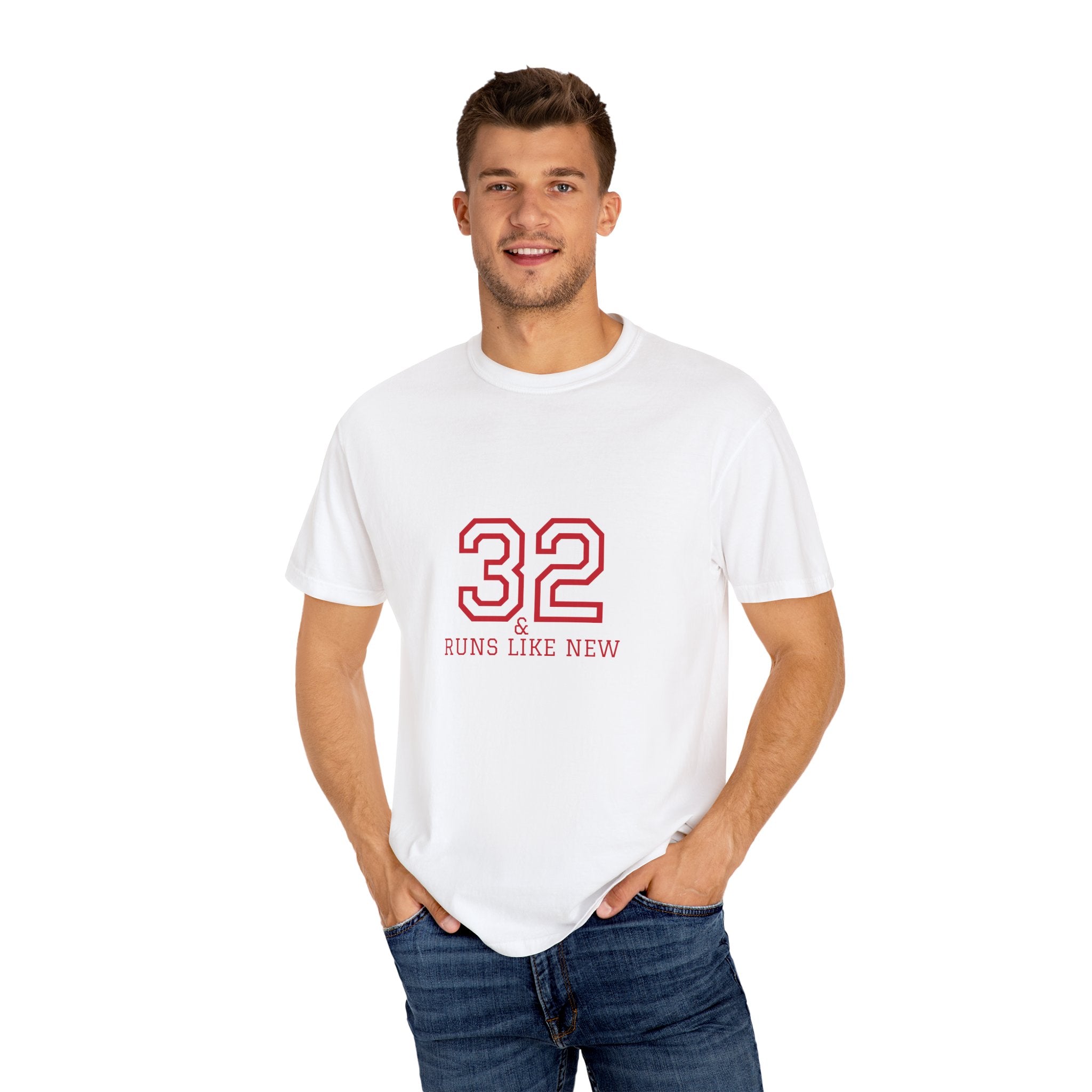 32 & Runs Like New: 1993 32nd Birthday Unisex T-shirt