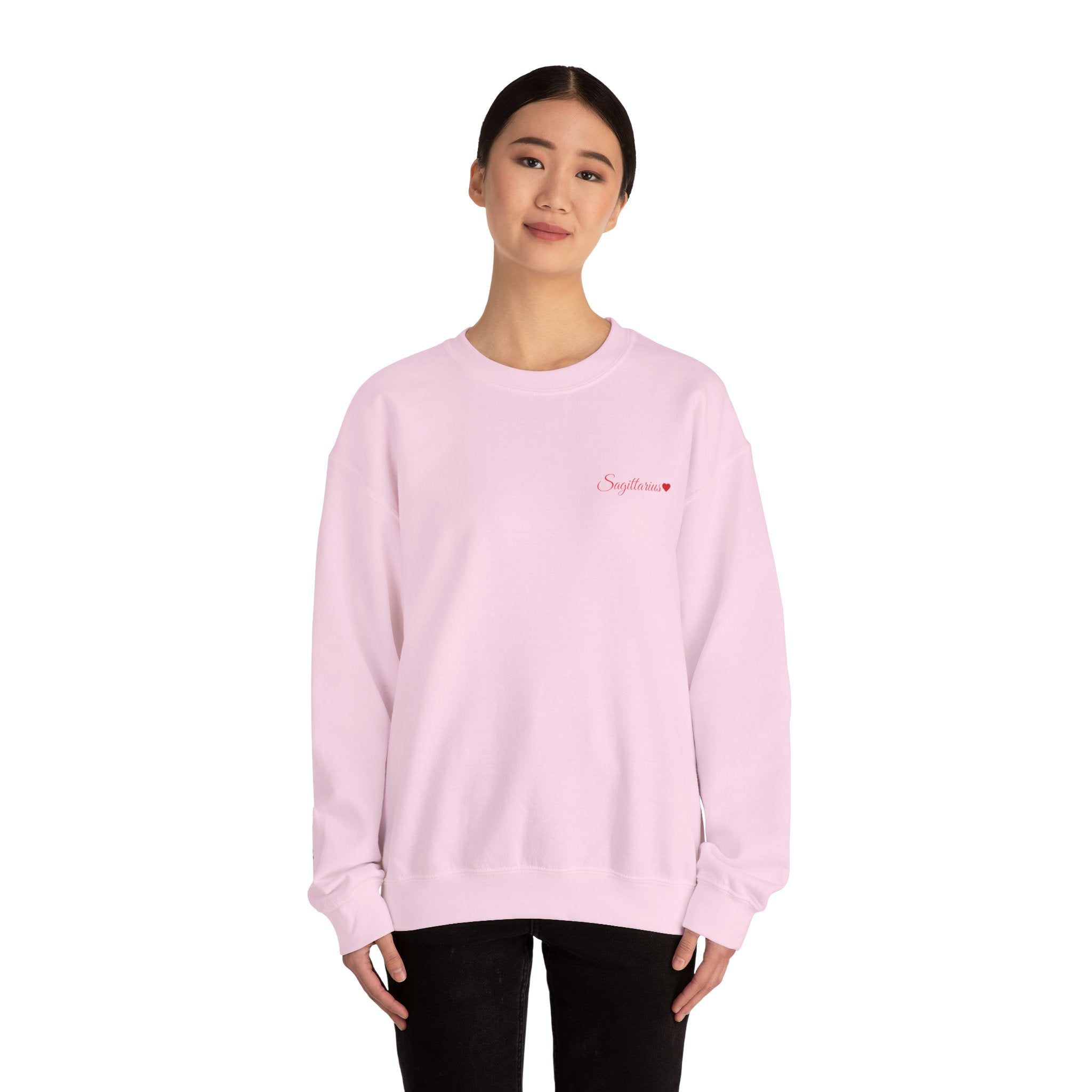 Sagittarius Heart Crewneck Sweatshirt