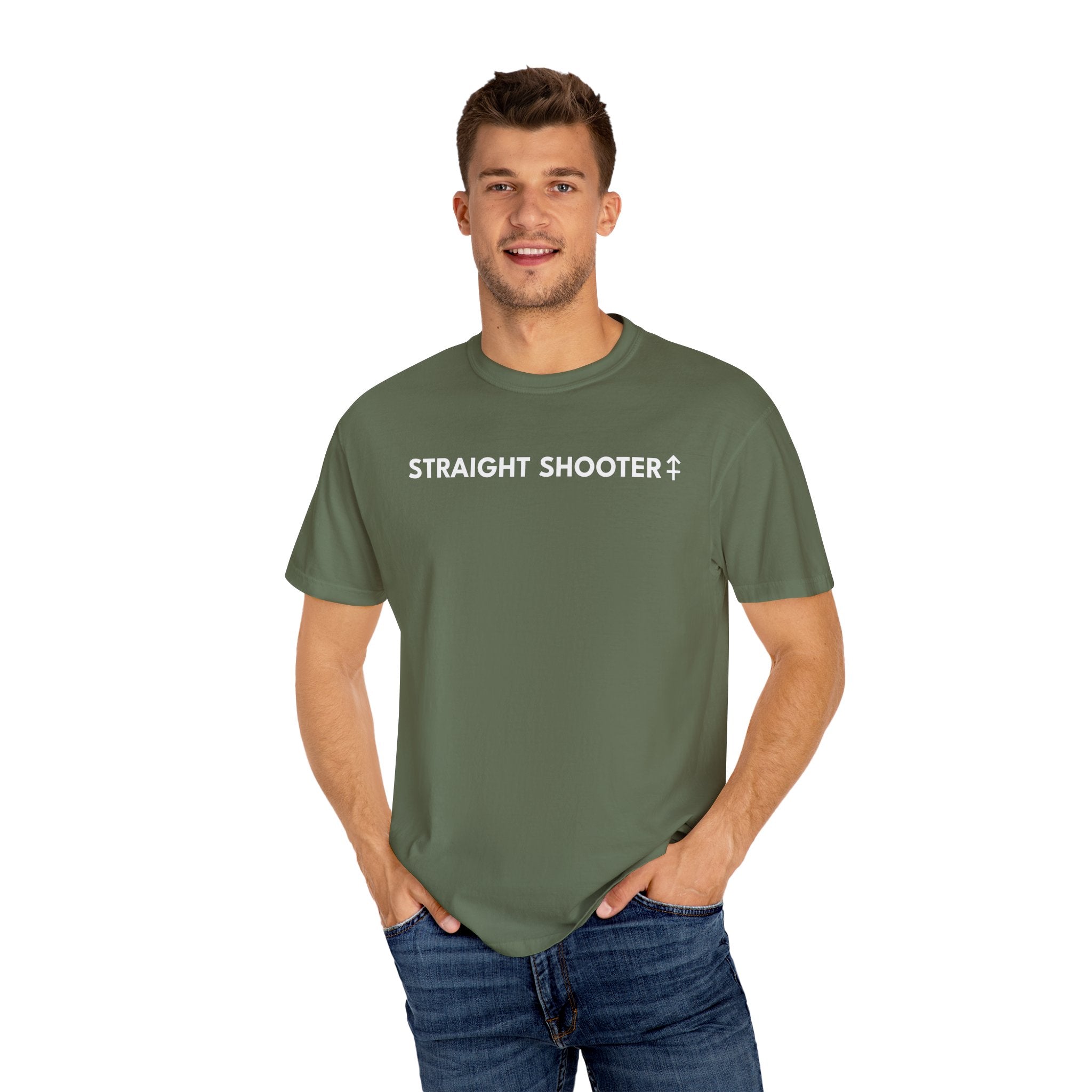 Straight Shooter – Sagittarius Birthday Unisex T-Shirt