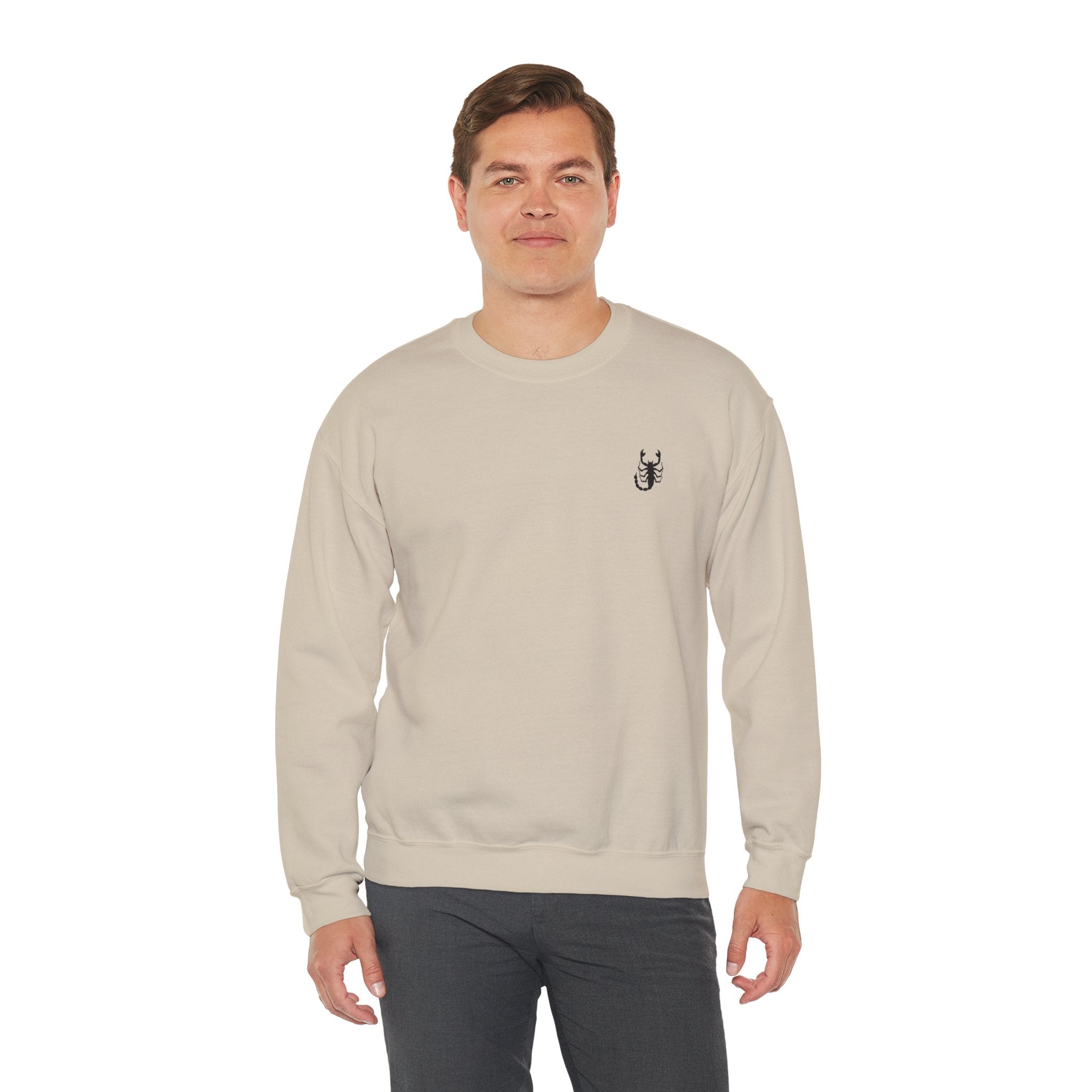 Scorpio Logo Minimalistic Unisex Sweatshirt