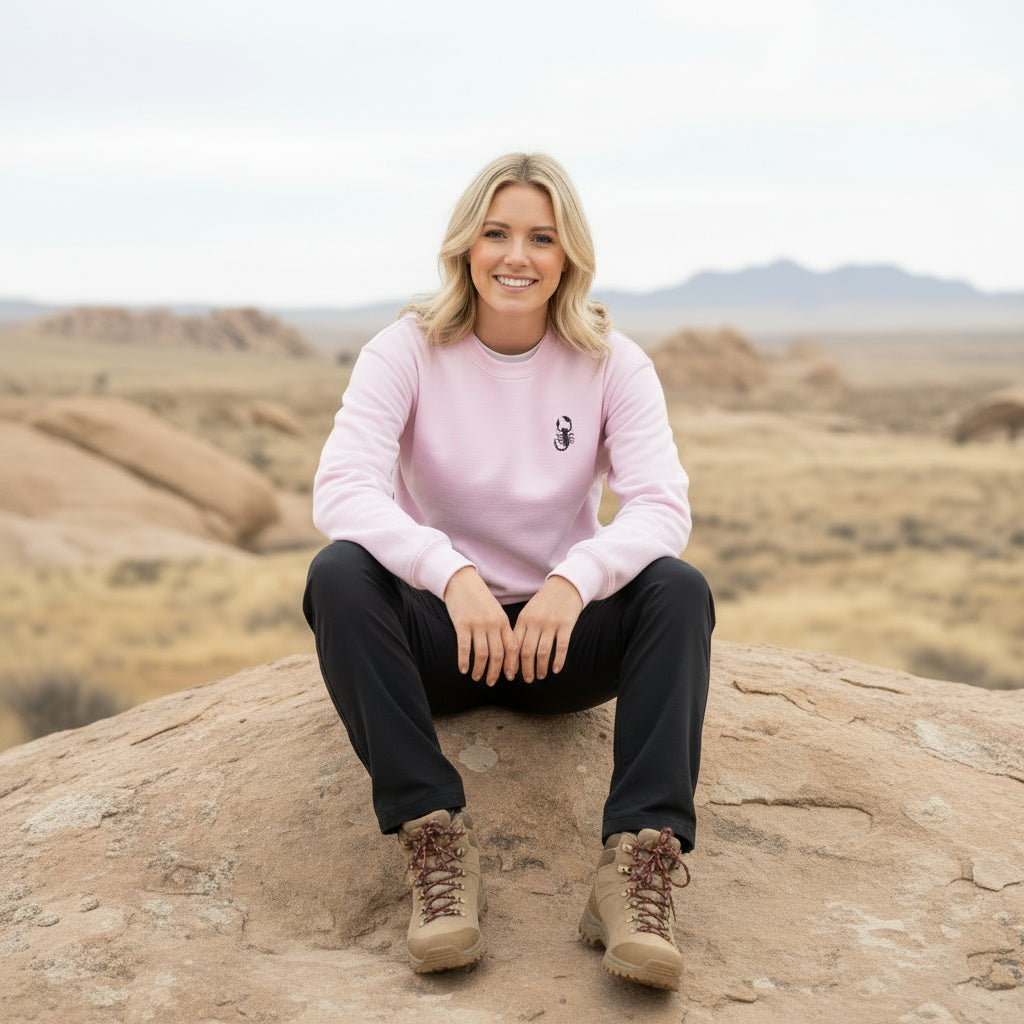 Scorpio Logo Minimalistic Unisex Sweatshirt