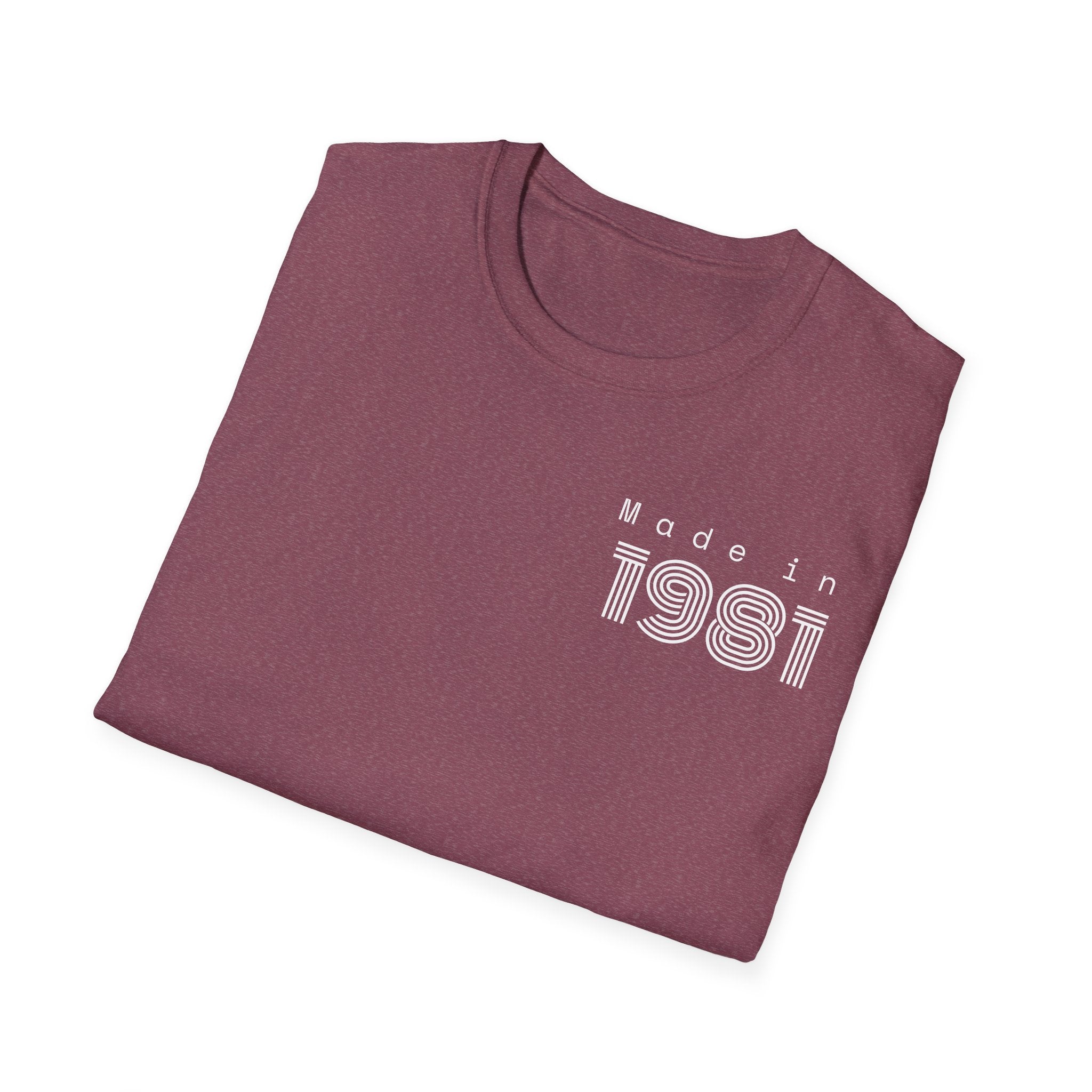 MADE IN 1981 Unisex Vintage T-Shirt