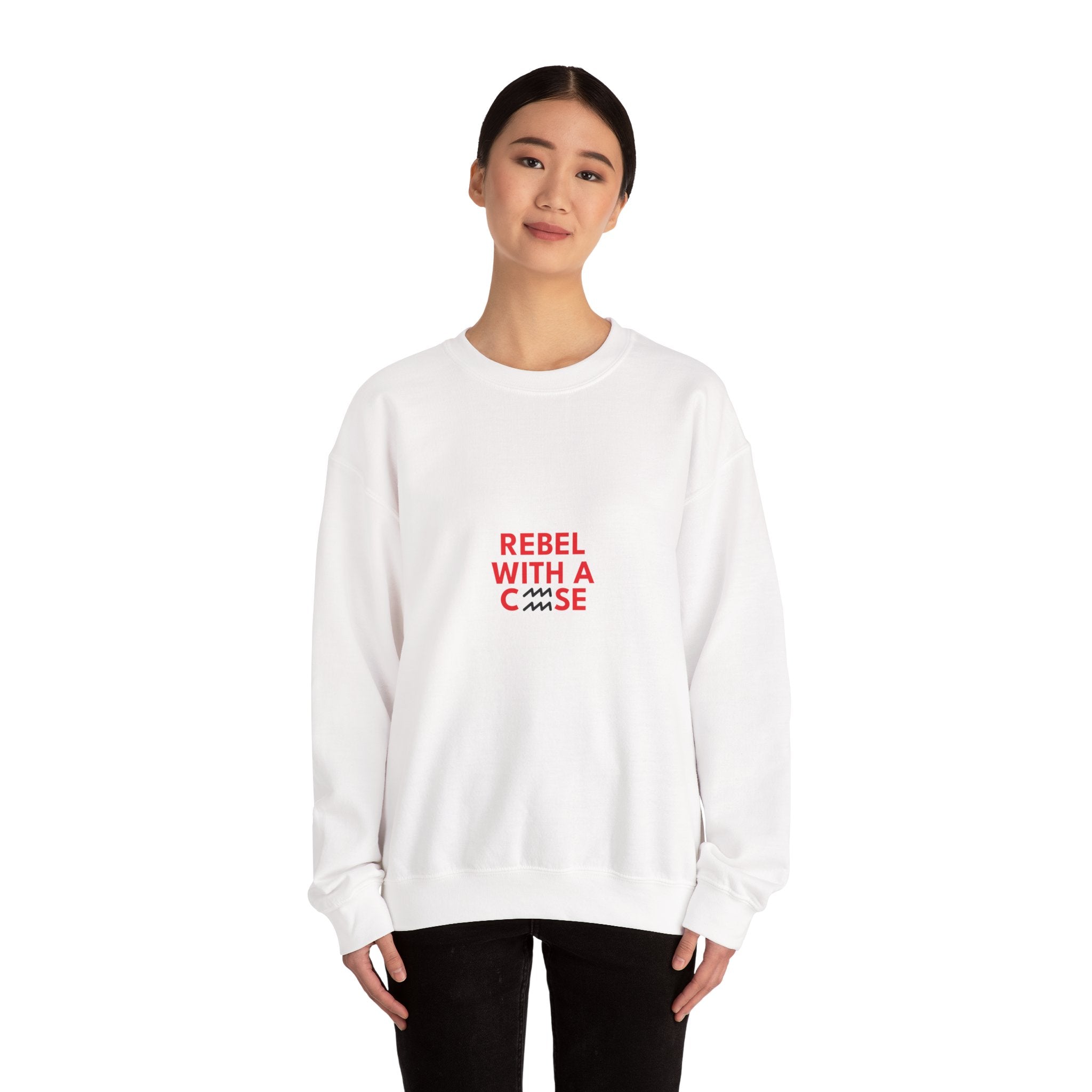 Rebel With a Cause – Aquarius Birthday Unisex Sweatshirt