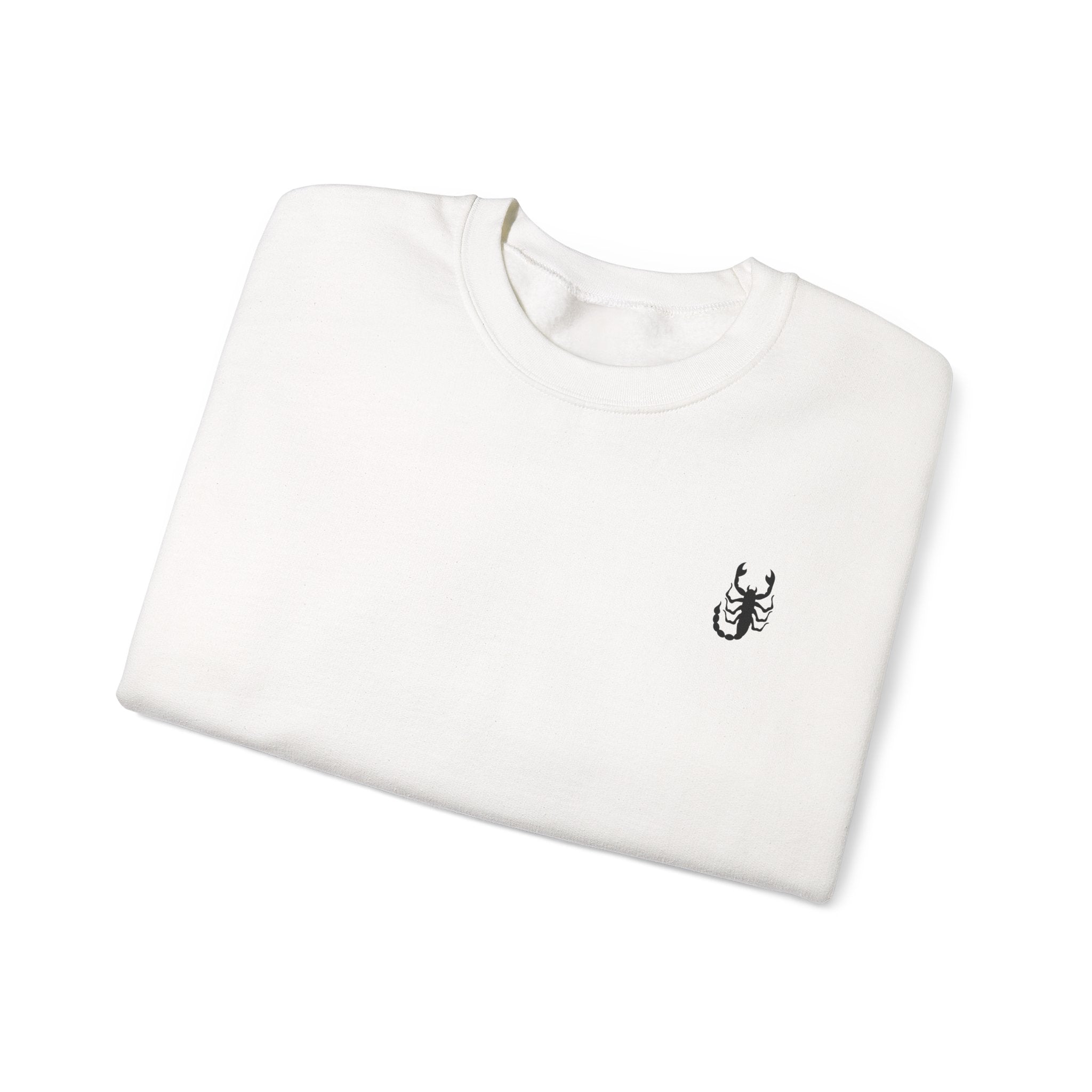 Scorpio Logo Minimalistic Unisex Sweatshirt