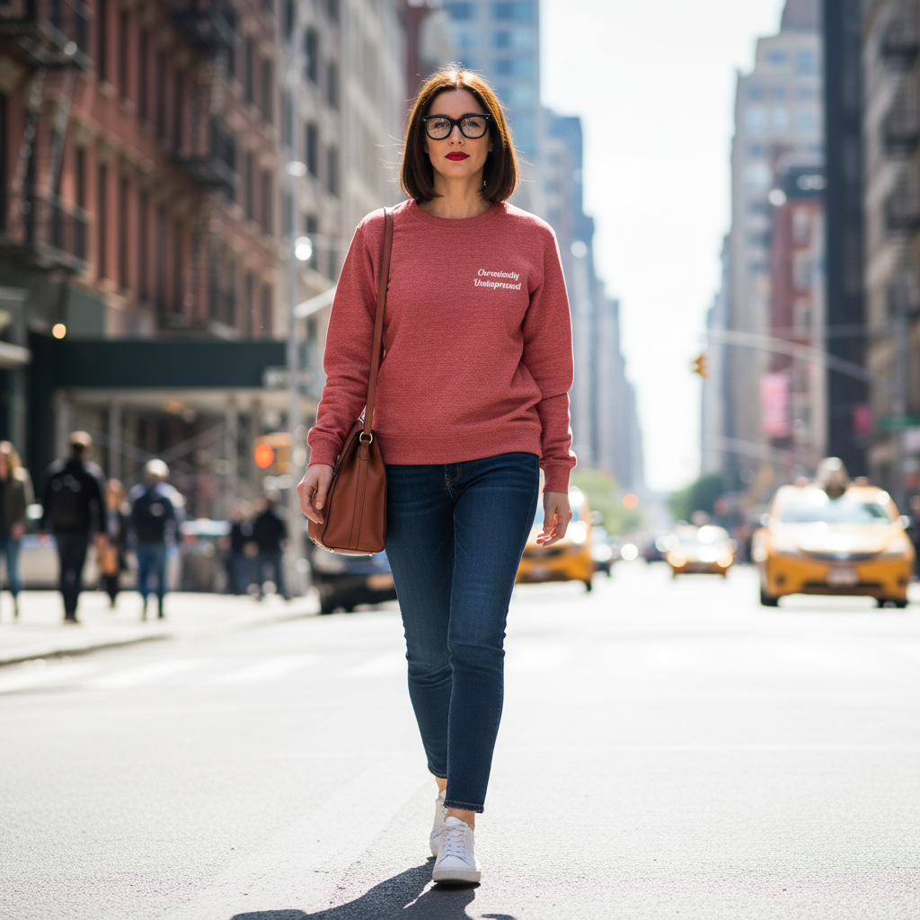 Chronically Unimpressed – Capricorn Unisex Sweatshirt