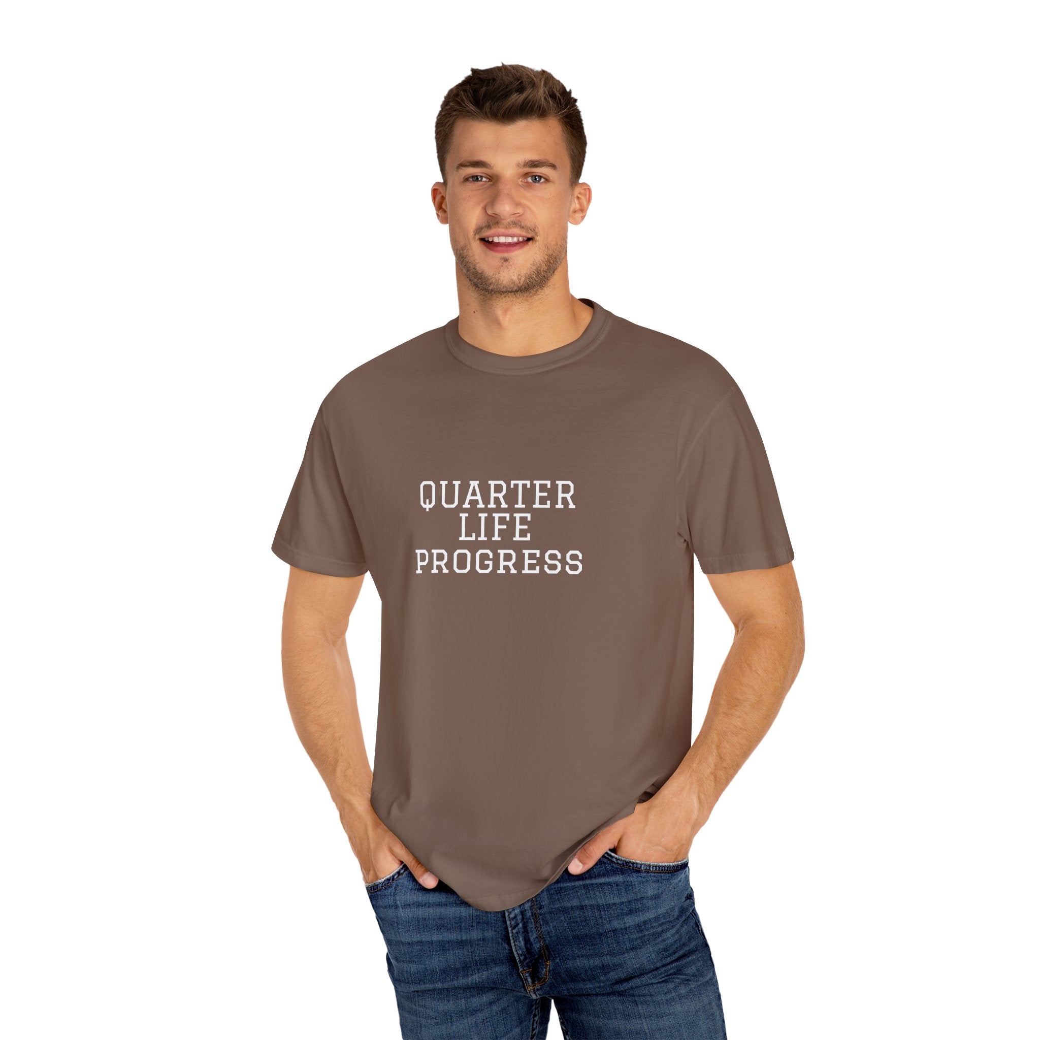 Quarter Life Progress – 25th Birthday Unisex T-Shirt