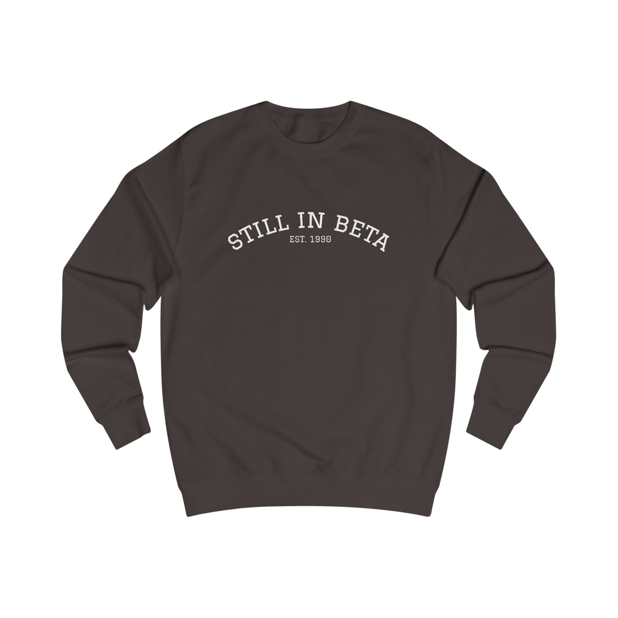 Still in Beta: Established 1990 Unisex Sweatshirt
