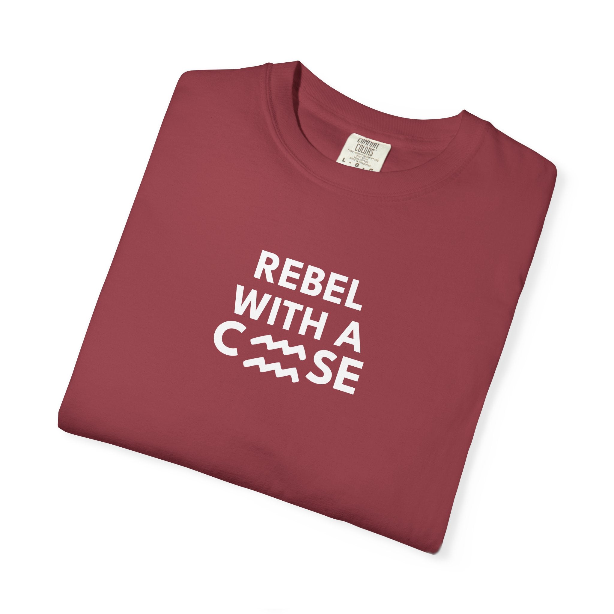 Rebel with a Cause – Aquarius Birthday Unisex T-Shirt