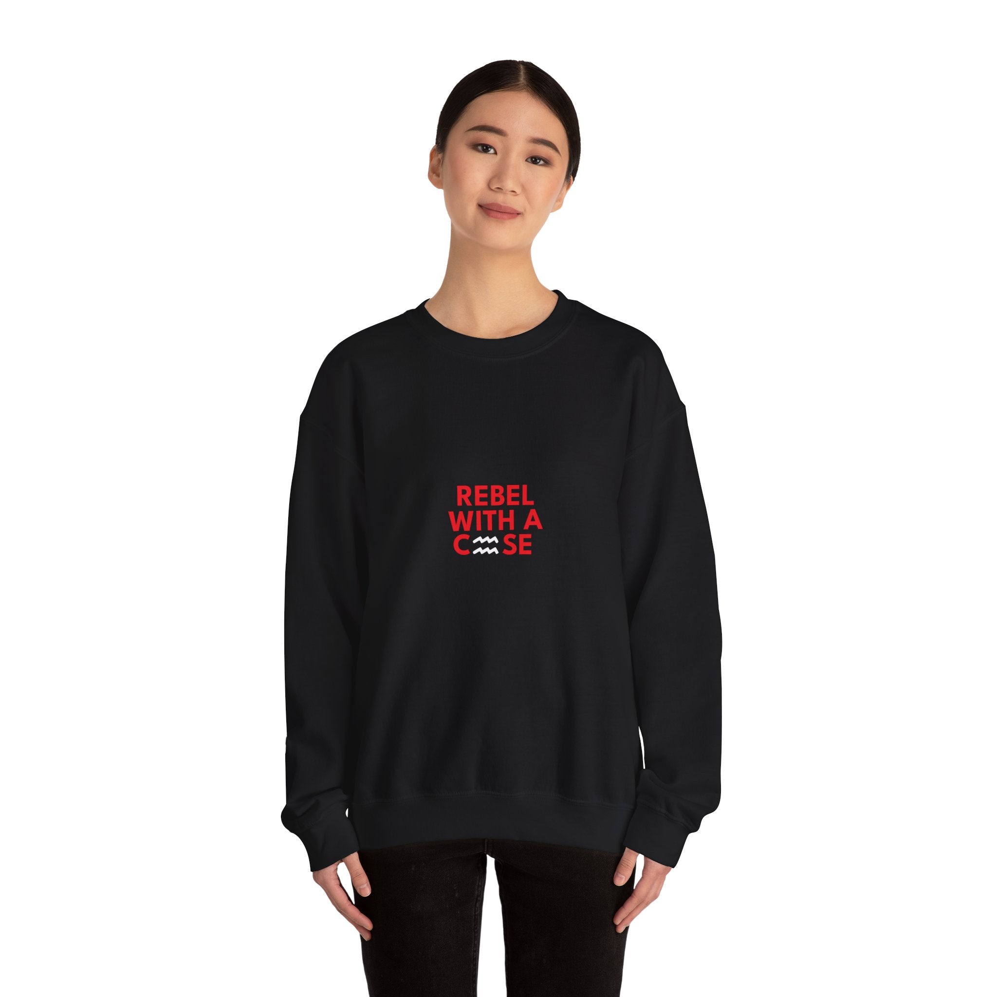 Rebel With a Cause – Aquarius Birthday Unisex Sweatshirt