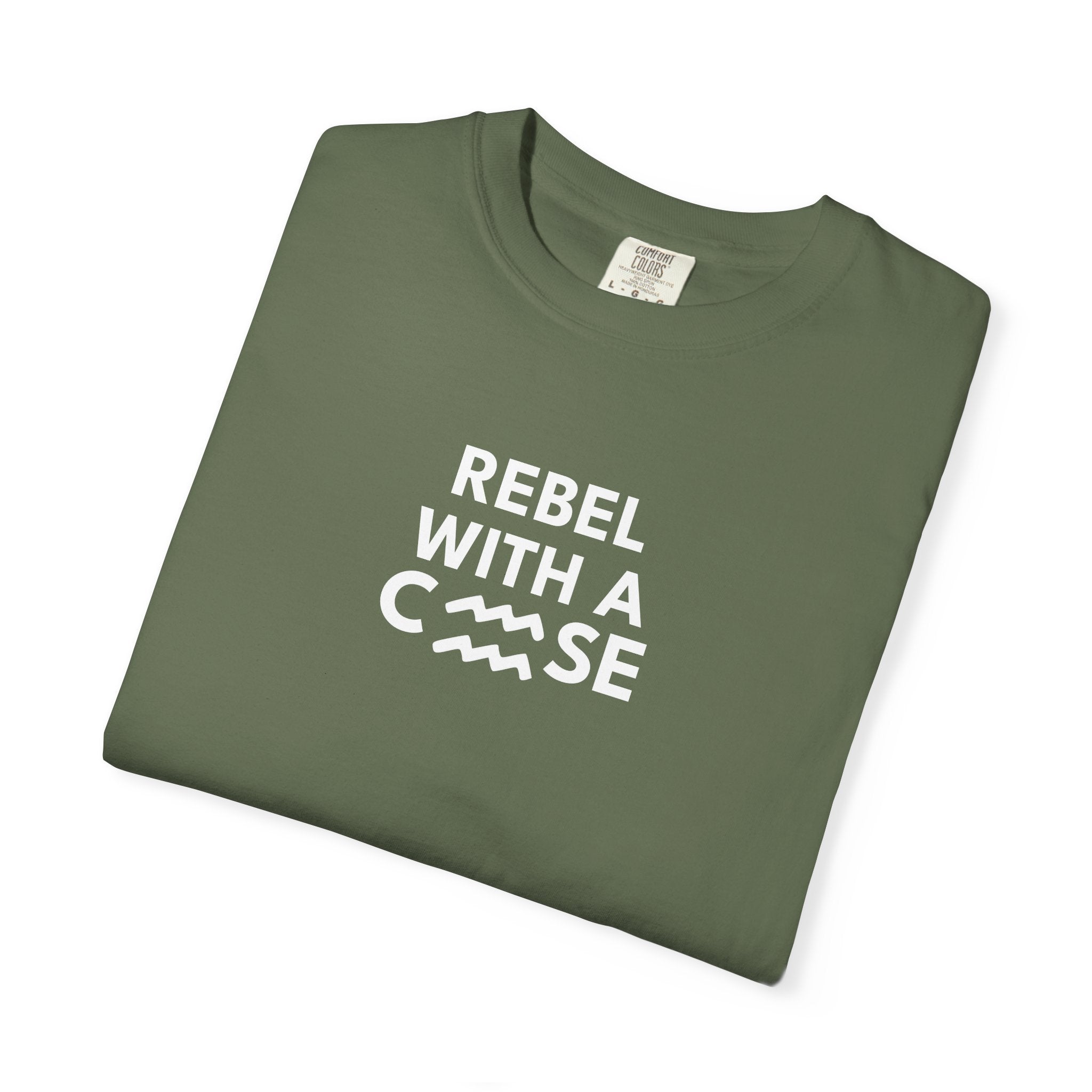 Rebel with a Cause – Aquarius Birthday Unisex T-Shirt