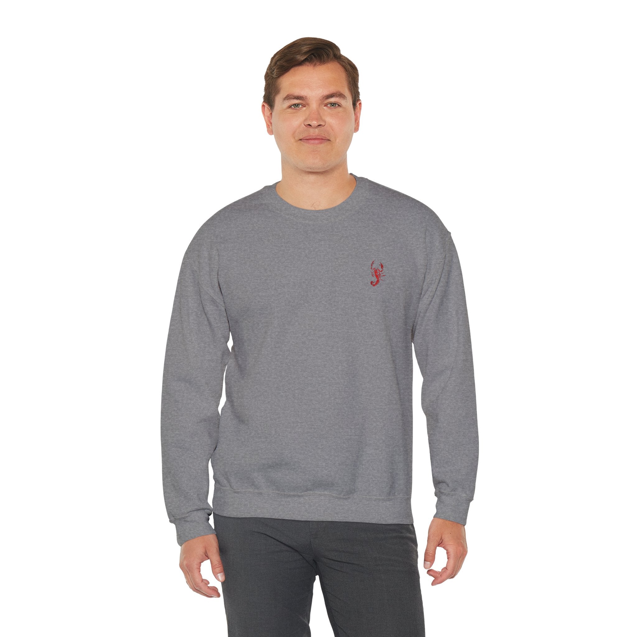 Scorpio Logo Minimalistic Unisex Sweatshirt
