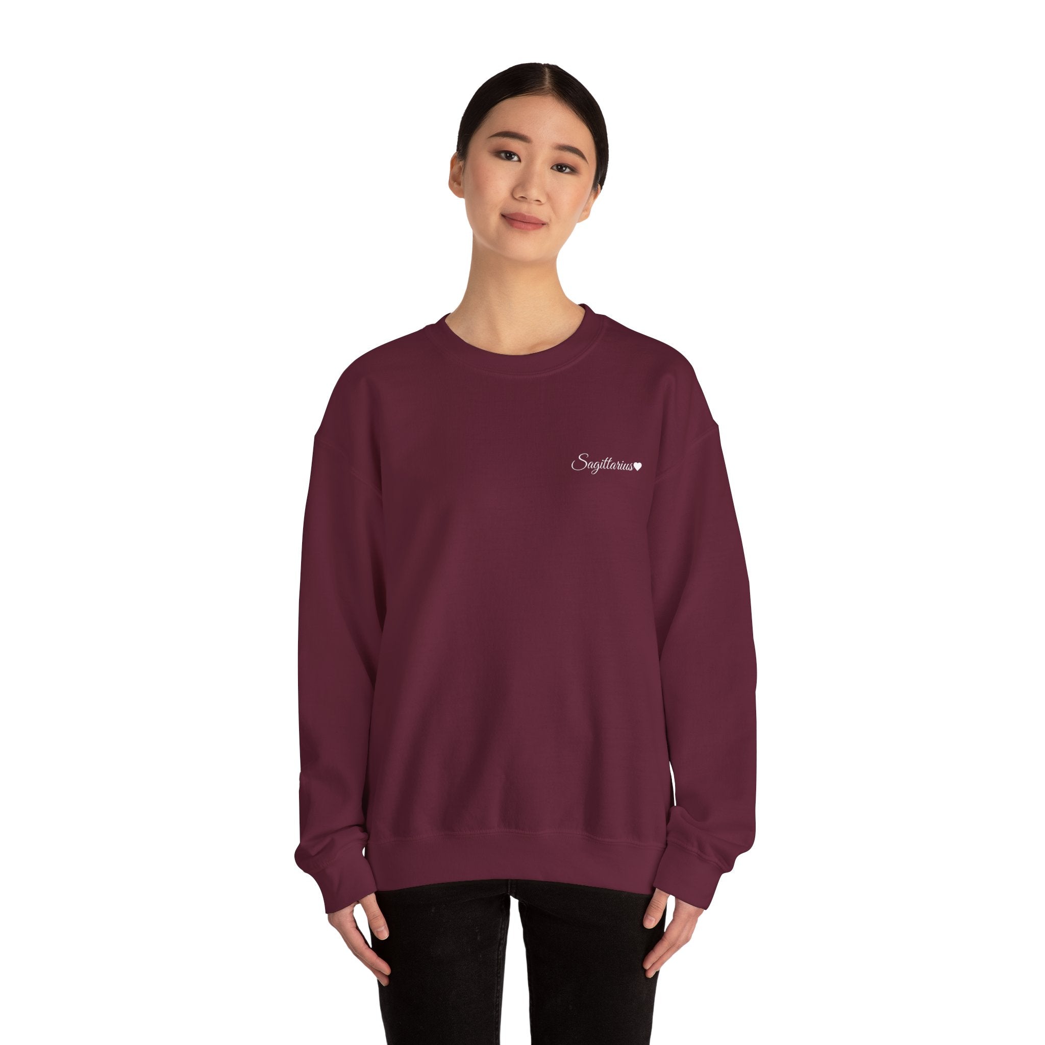 Sagittarius Heart Crewneck Sweatshirt