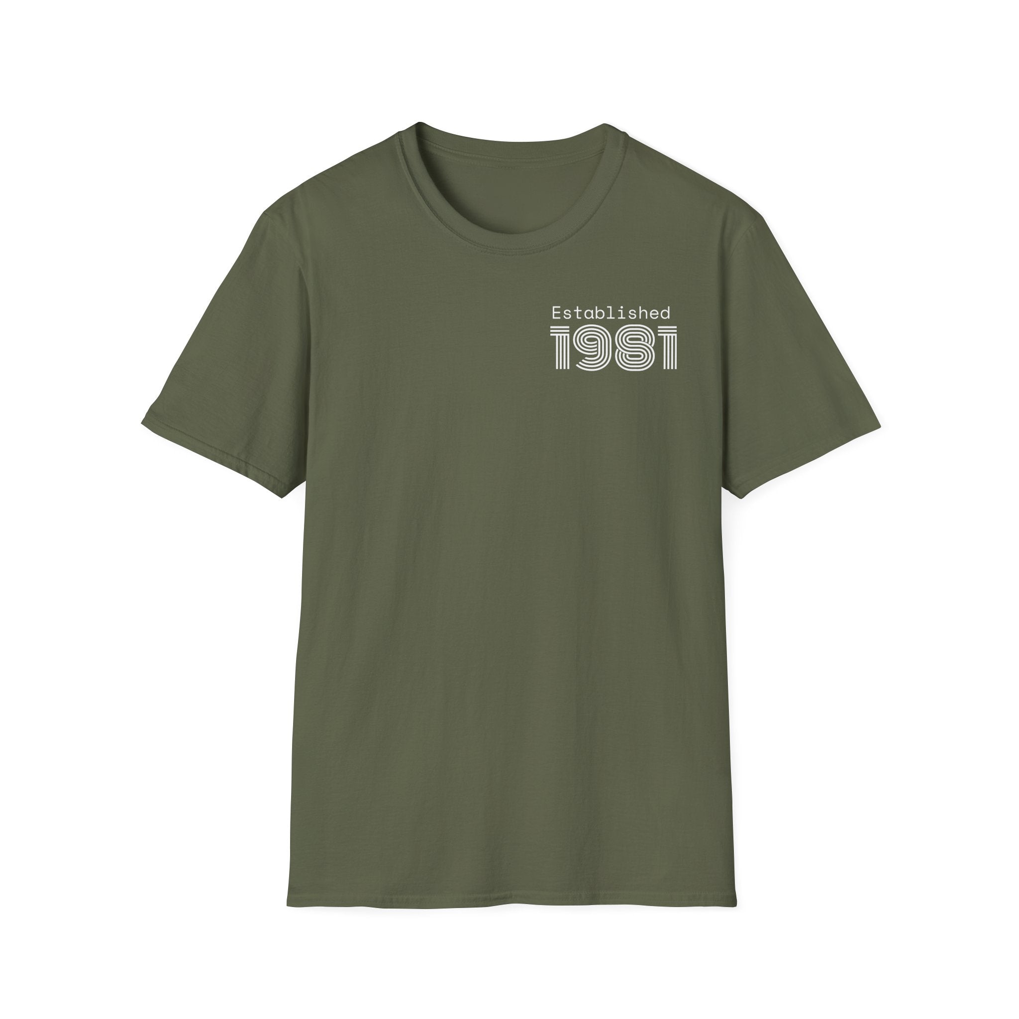 ESTABLISHED 1981 Unisex Vintage T-Shirt