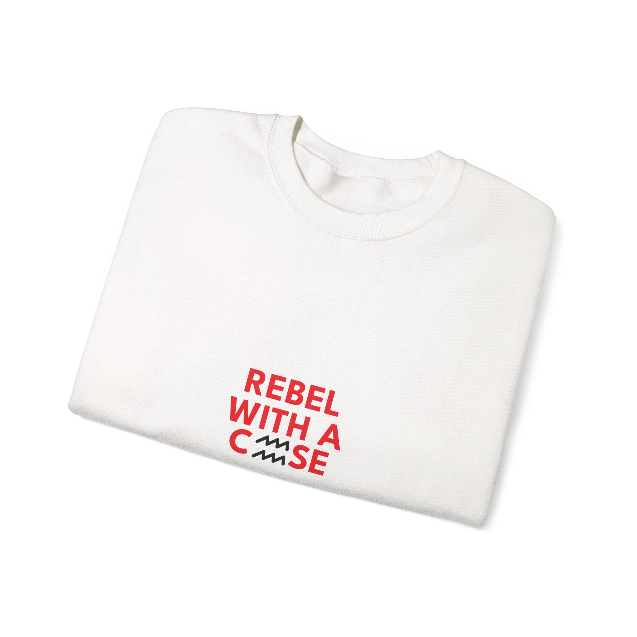 Rebel With a Cause – Aquarius Birthday Unisex Sweatshirt