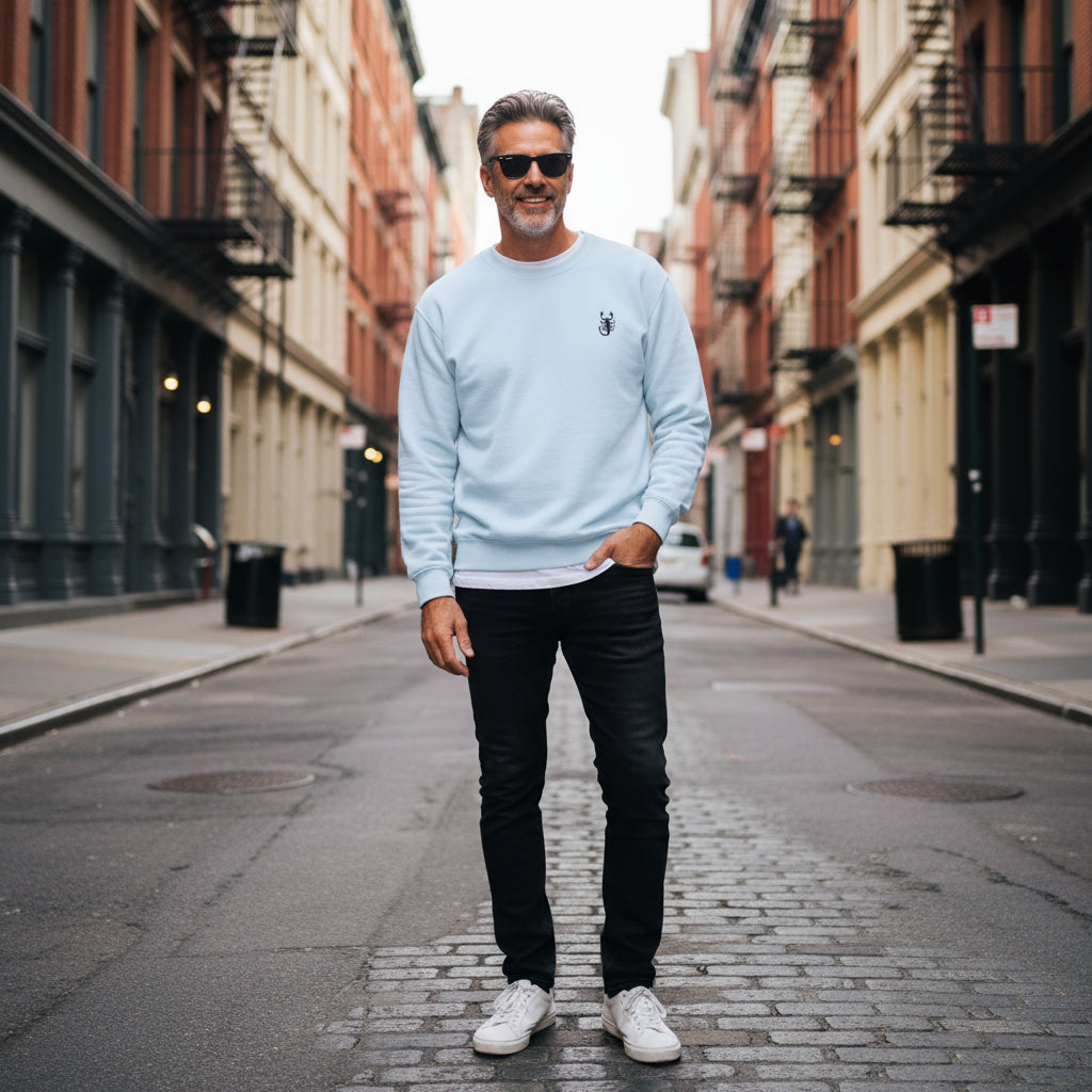 Scorpio Logo Minimalistic Unisex Sweatshirt