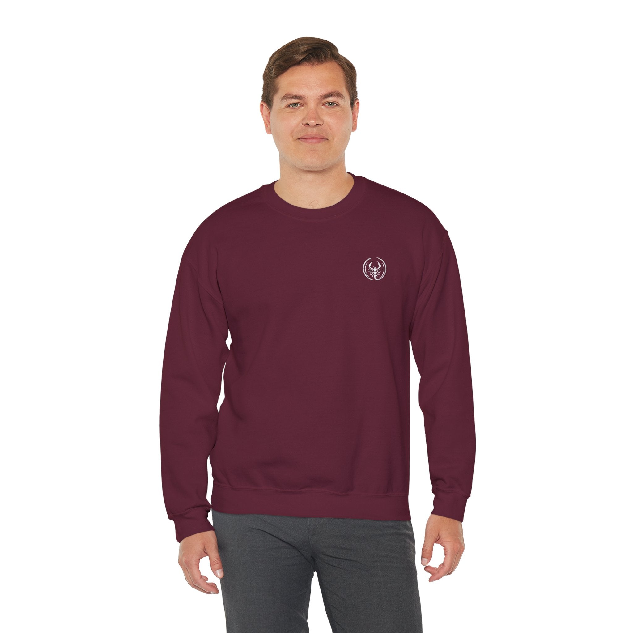 Scorpio Logo Minimalistic Unisex Sweatshirt