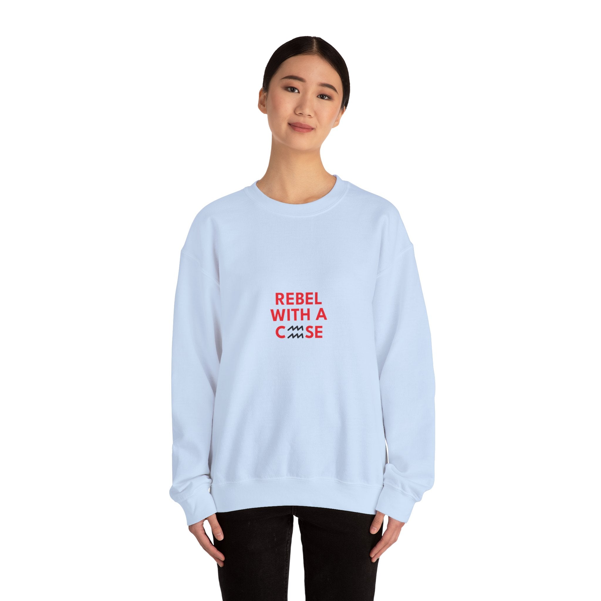 Rebel With a Cause – Aquarius Birthday Unisex Sweatshirt