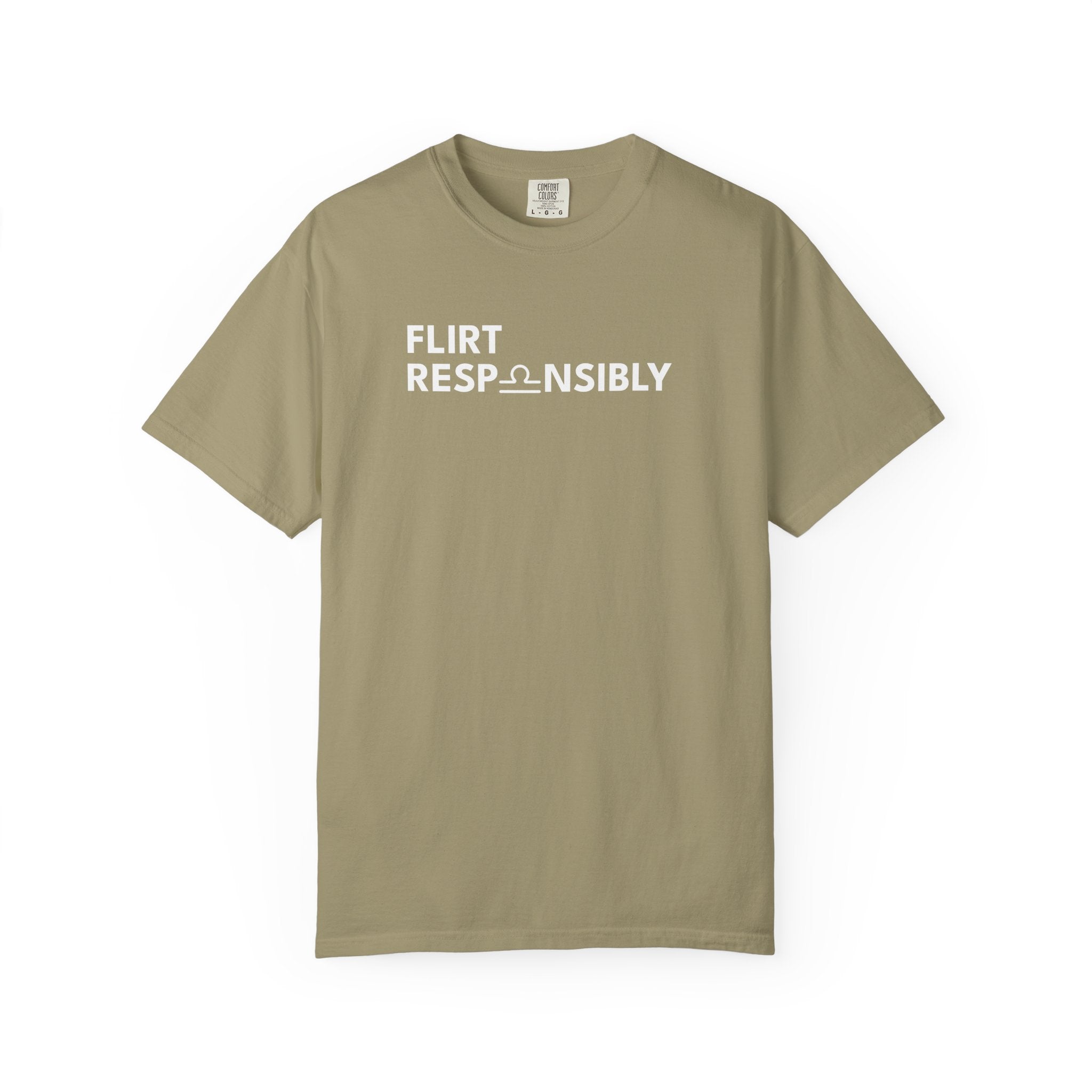 Flirt Responsibly – Libra Birthday Unisex T-Shirt