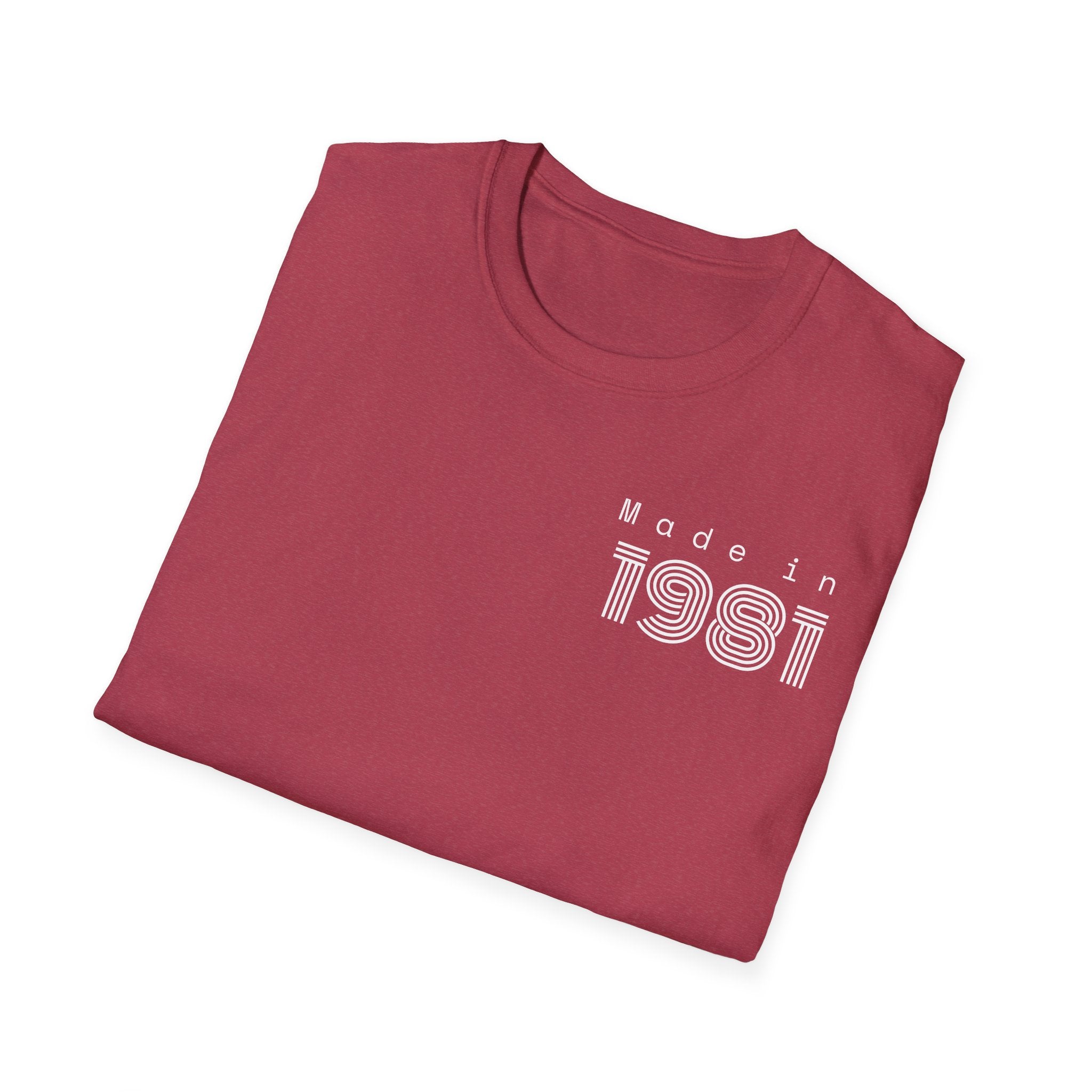 MADE IN 1981 Unisex Vintage T-Shirt