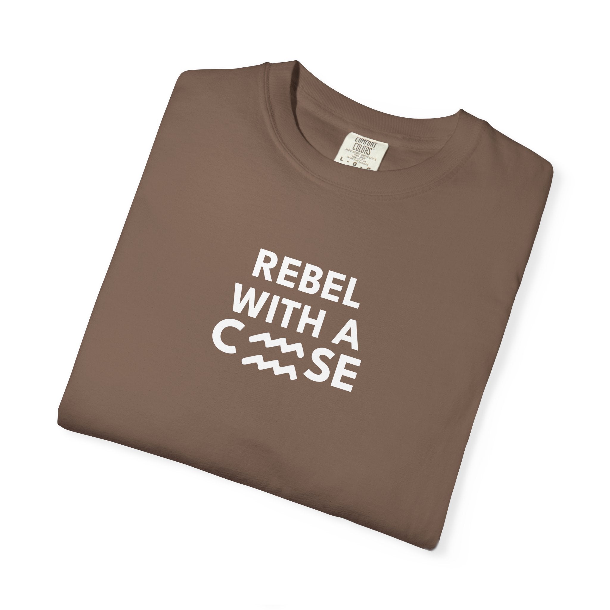 Rebel with a Cause – Aquarius Birthday Unisex T-Shirt