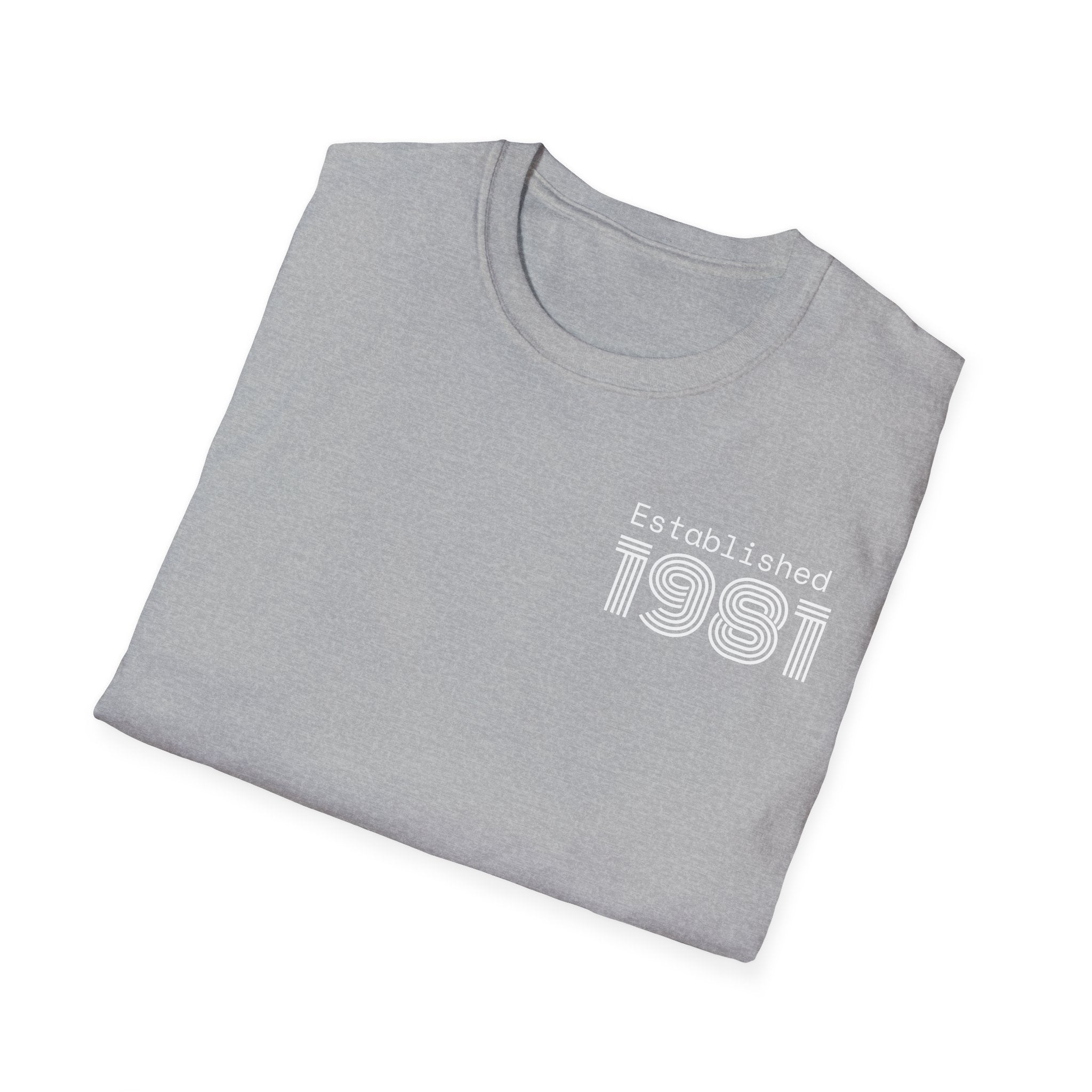 ESTABLISHED 1981 Unisex Vintage T-Shirt