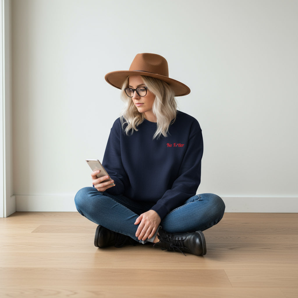 No Filter Sagittarius Unisex Sweatshirt